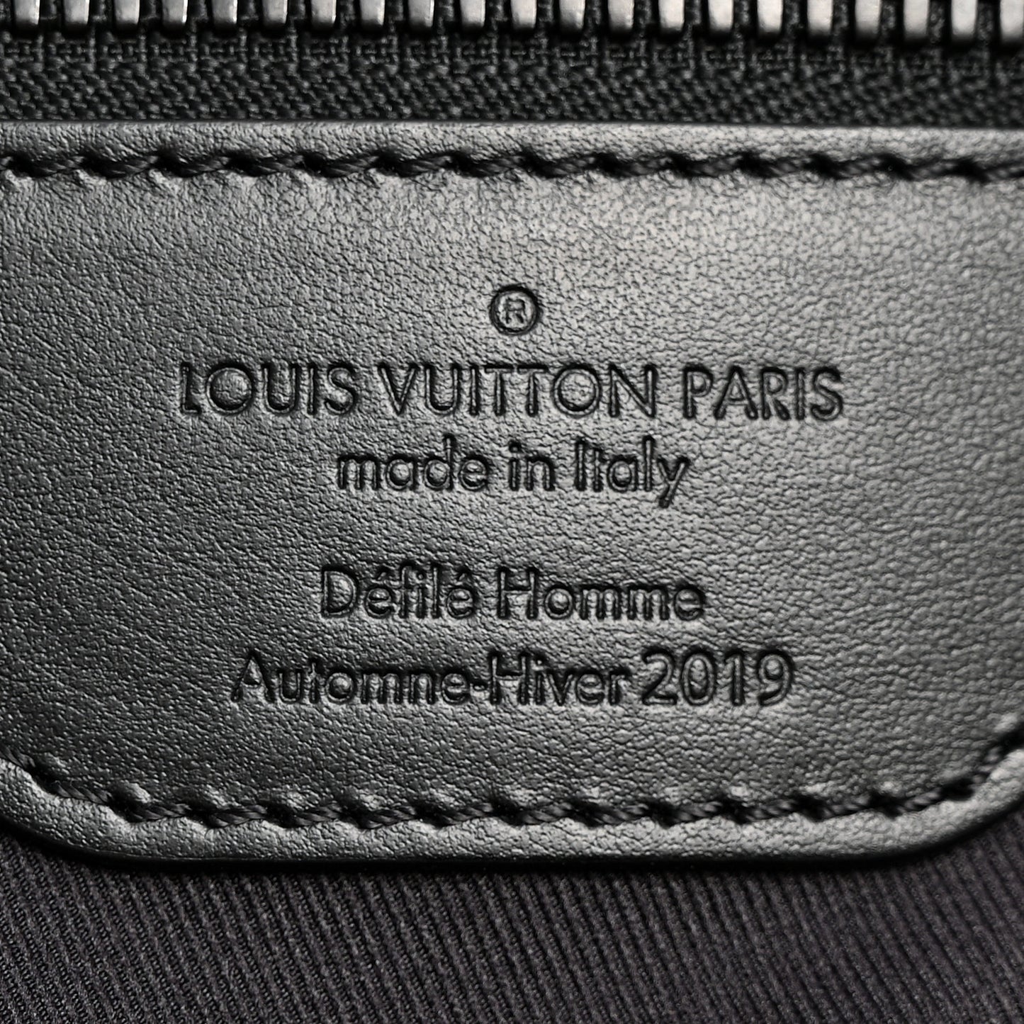 Lambskin Monogram Keepall Puffer XL Bandouliere 75 Black