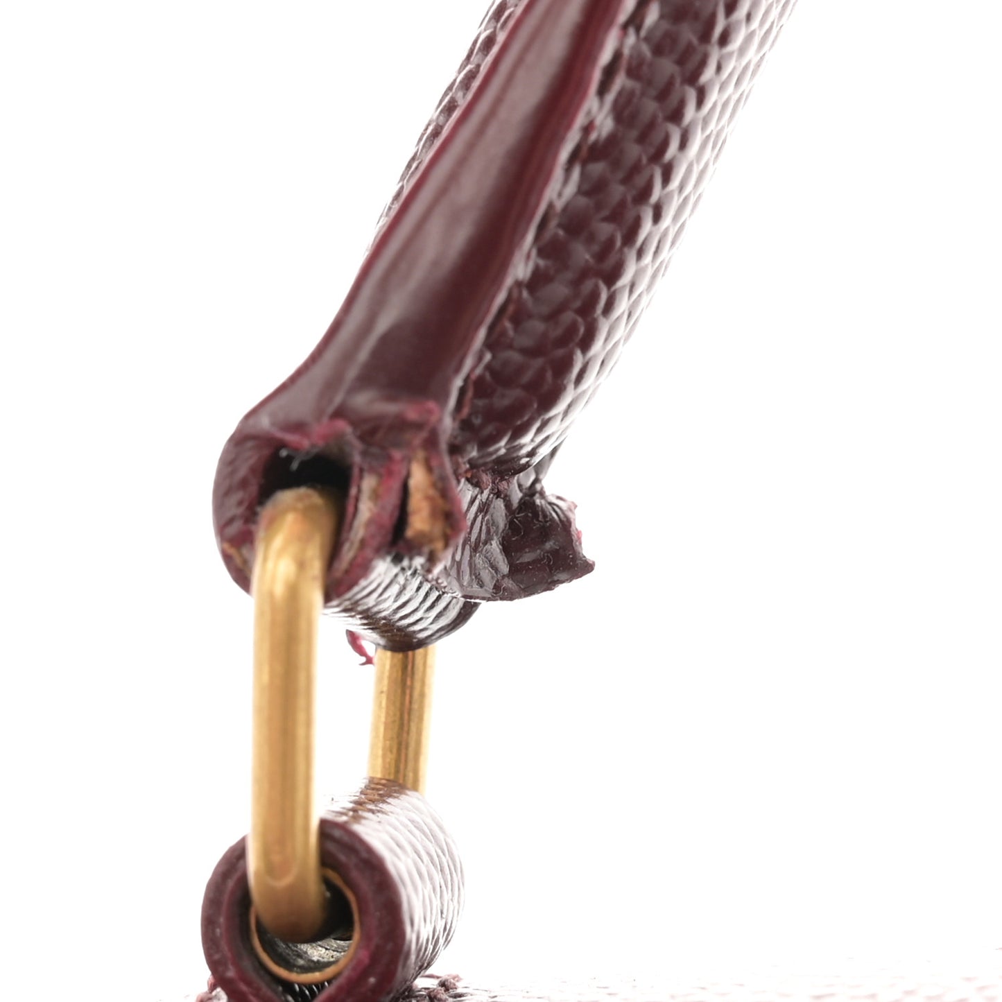 Grain de Poudre Medium Classic Monogram Cassandra Top Handle Rouge Legion