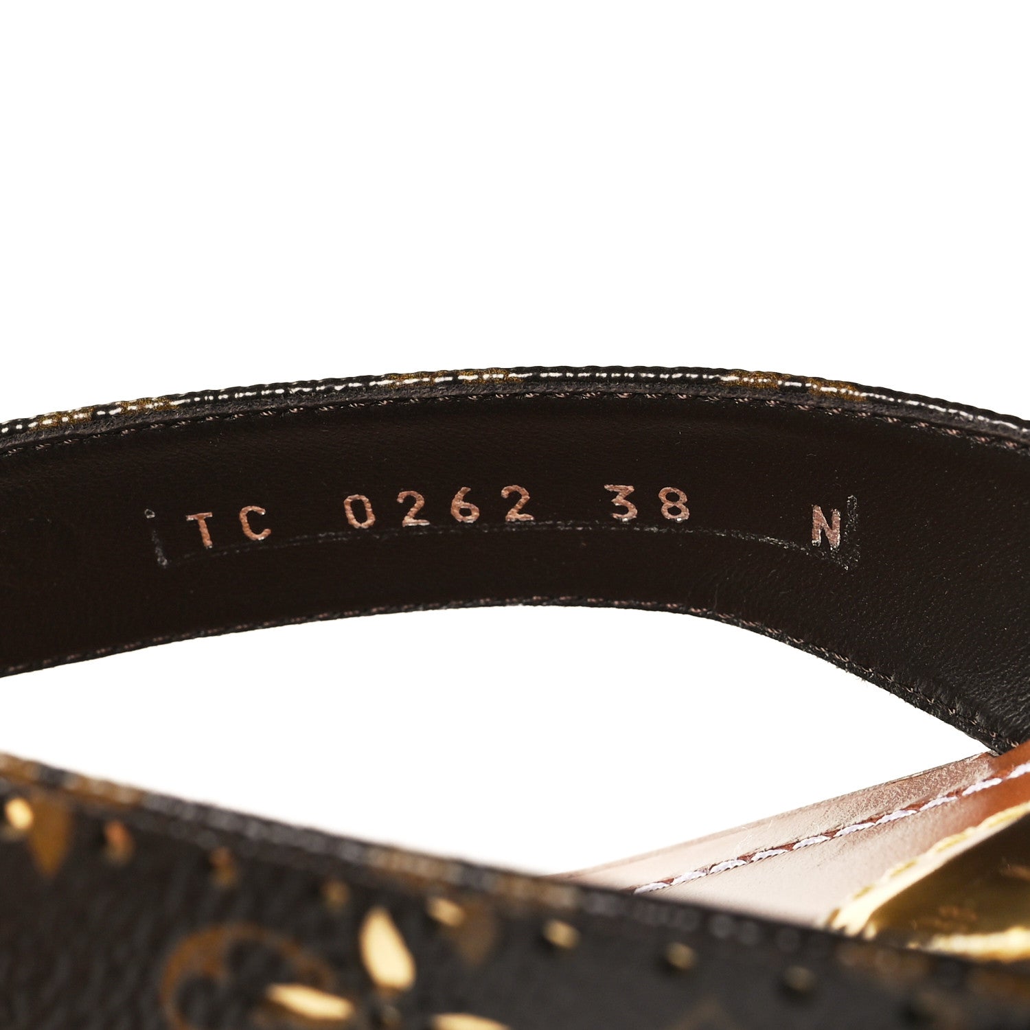 Louis Vuitton Monogram Sunny Flat Thong Sandals 38 Brown 6 of 8