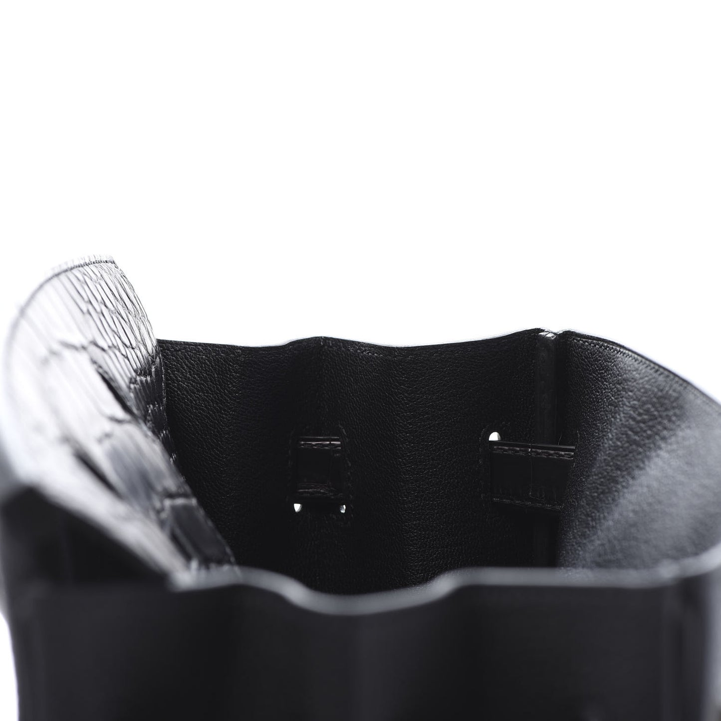Togo Matte Alligator Birkin Touch 30 Black