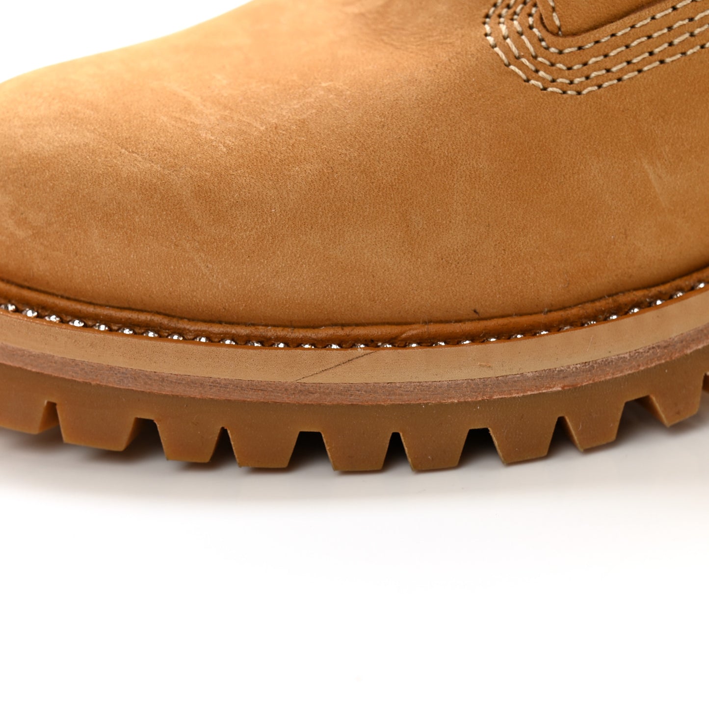 X TIMBERLAND Nubuck Swarovski Crystal Womens Ankle Boots 5.5 Wheat