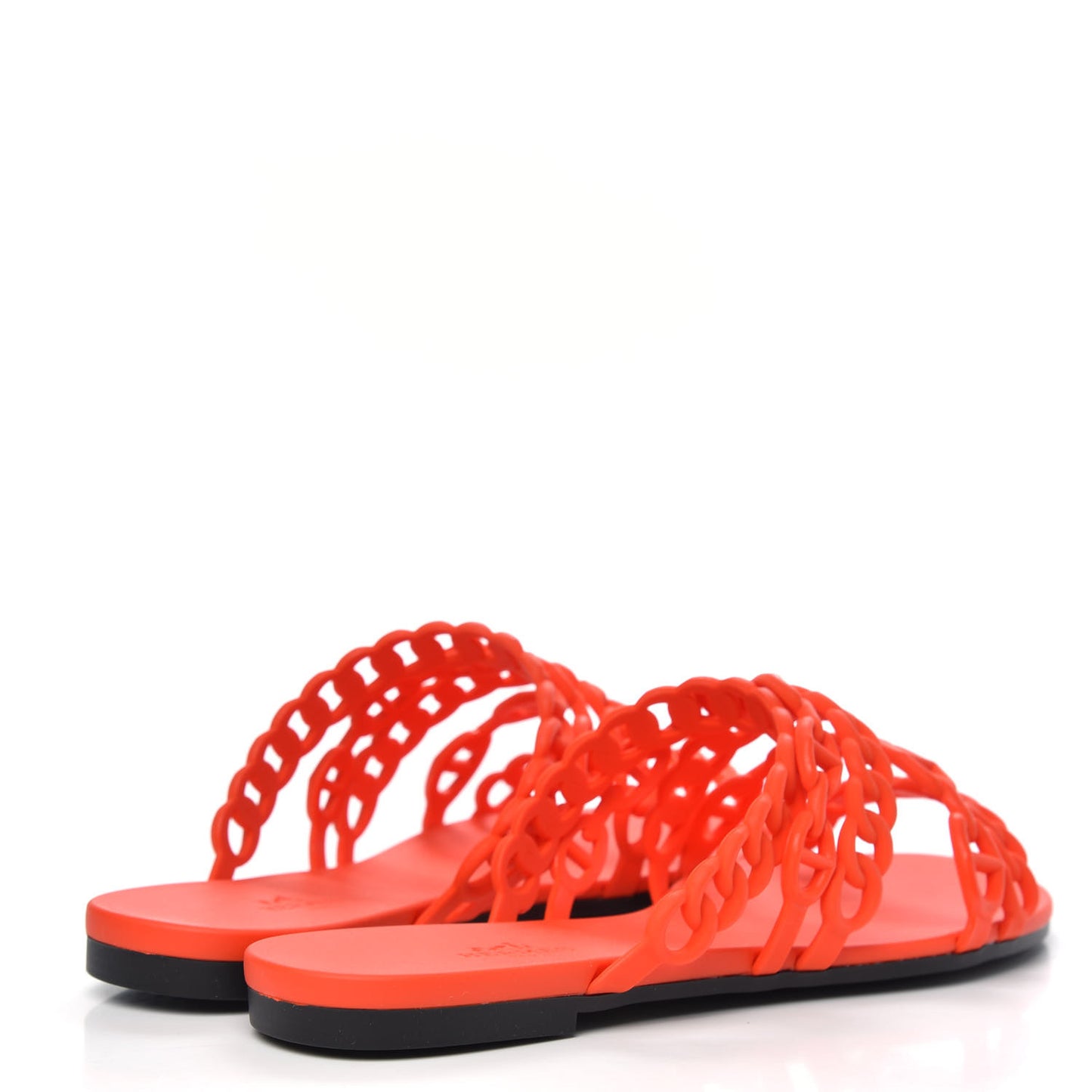 Rubber Chaine d'Ancre Nude Sandals 36 Pavot