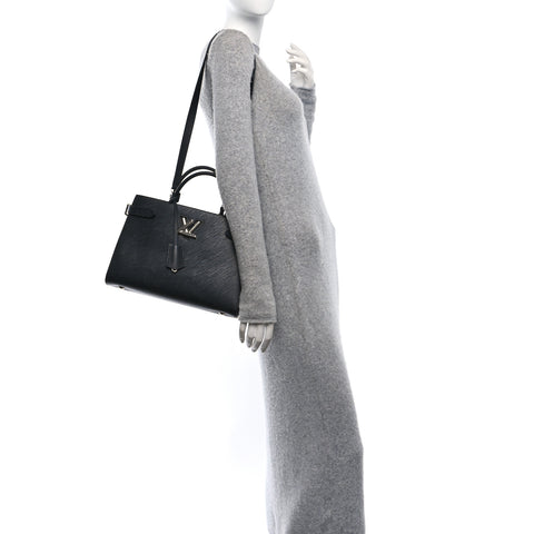 Epi Twist Tote Black