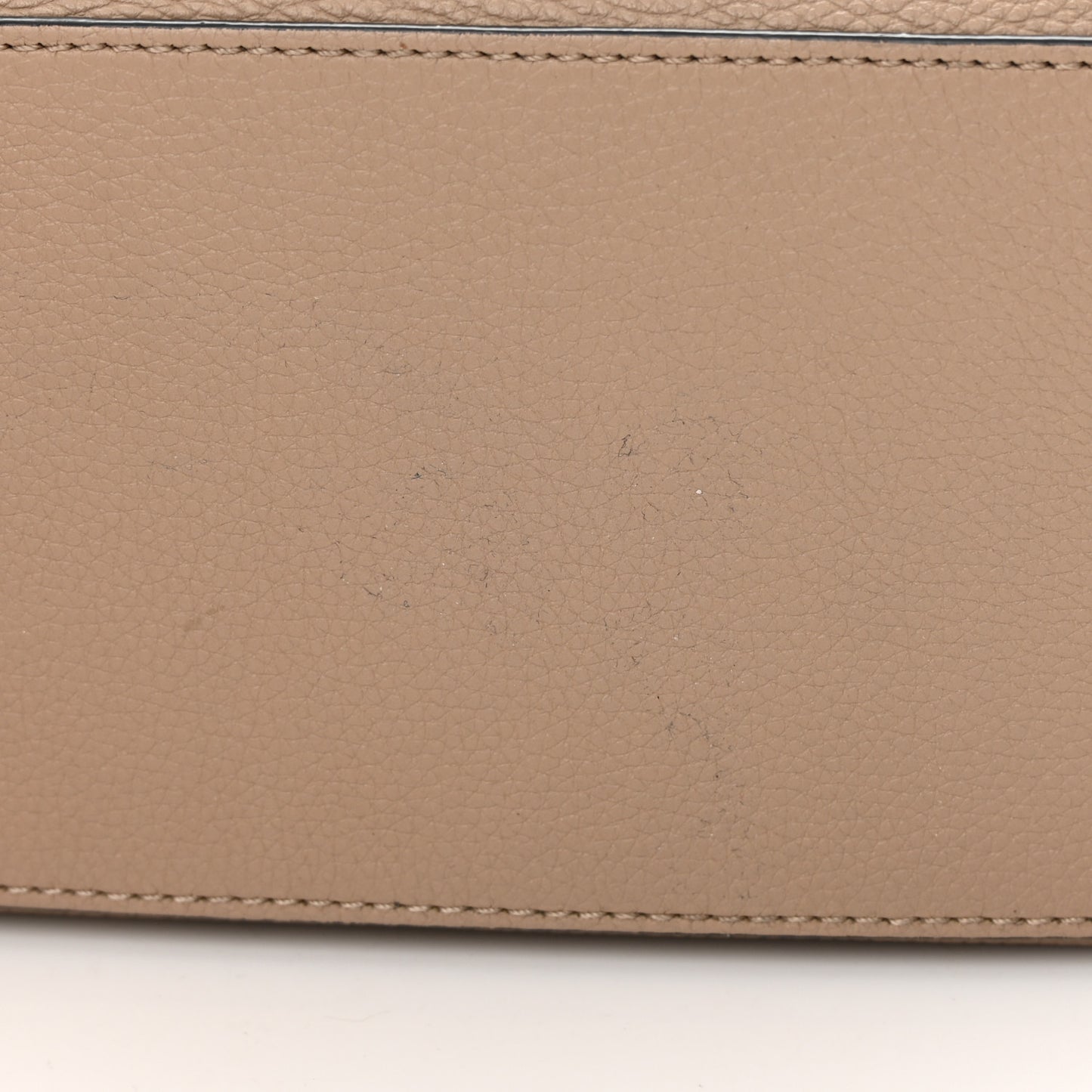 Grained Calfskin Small Puzzle Bag Sand Mink