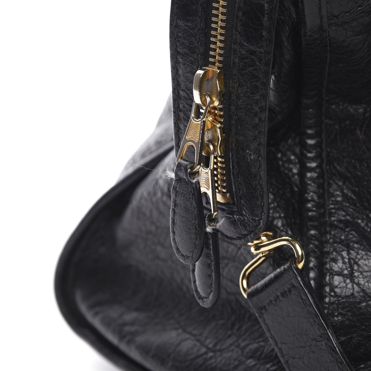 Agneau Giant 12 Gold Hardware City Black