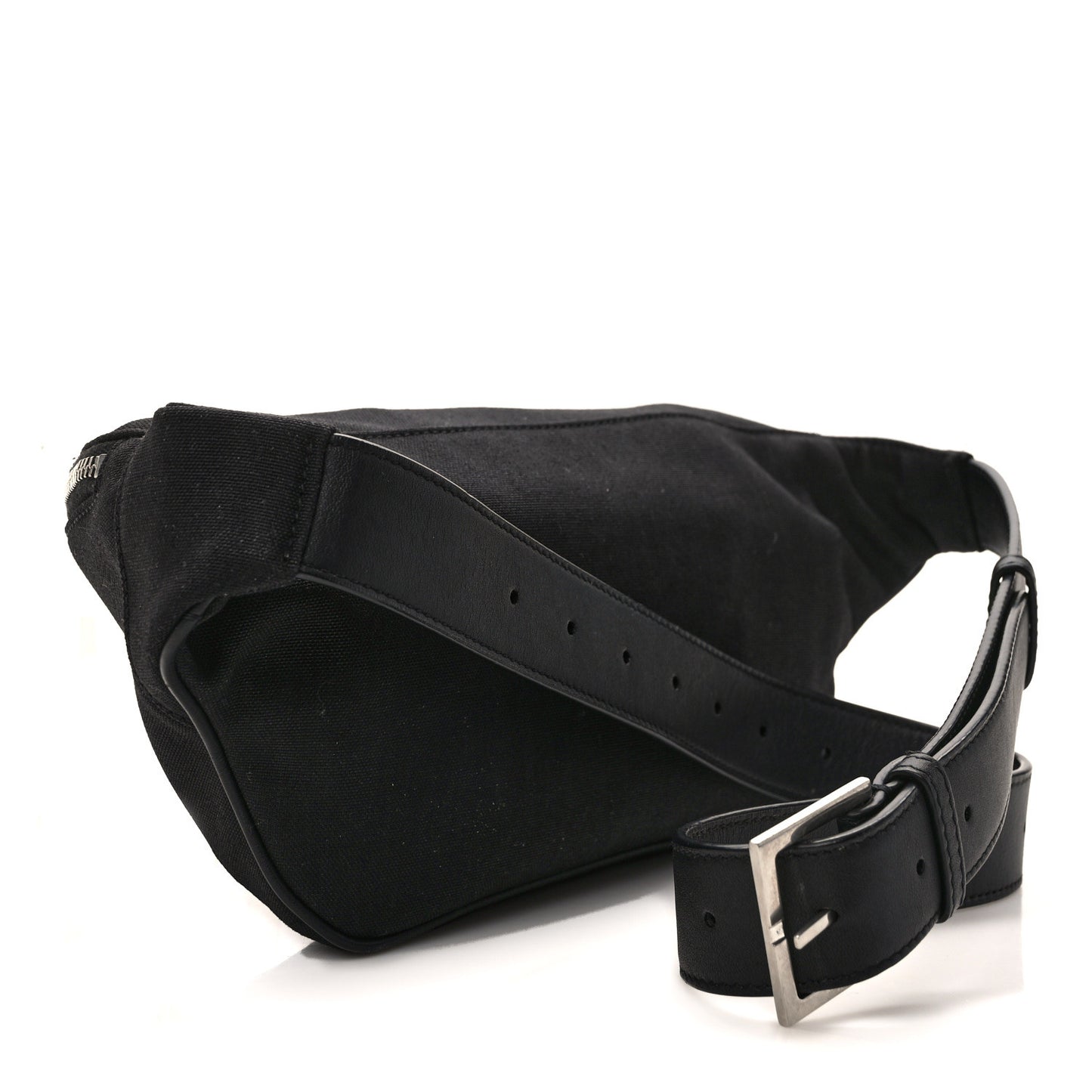 Canvas Monogram Belt Bag Black