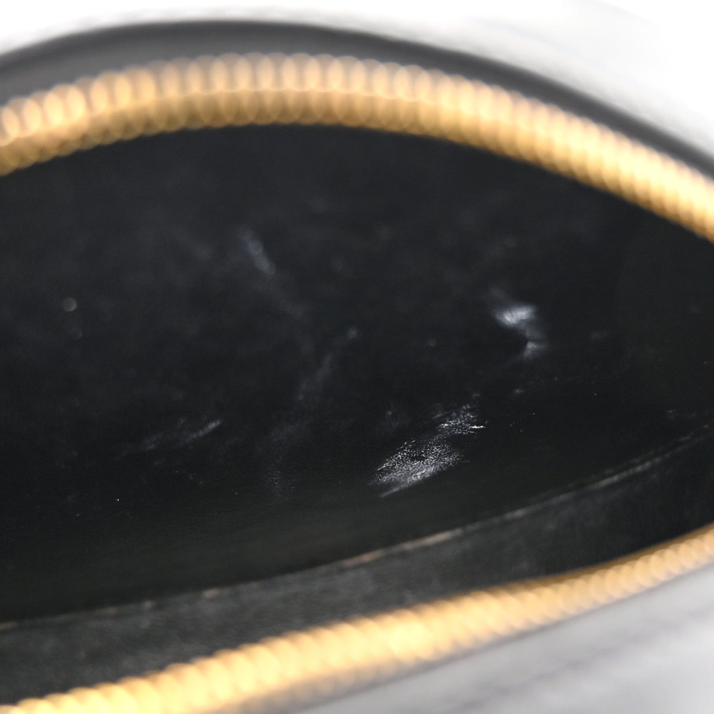 Smooth Calfskin Cuir Triomphe Oval Bag Black