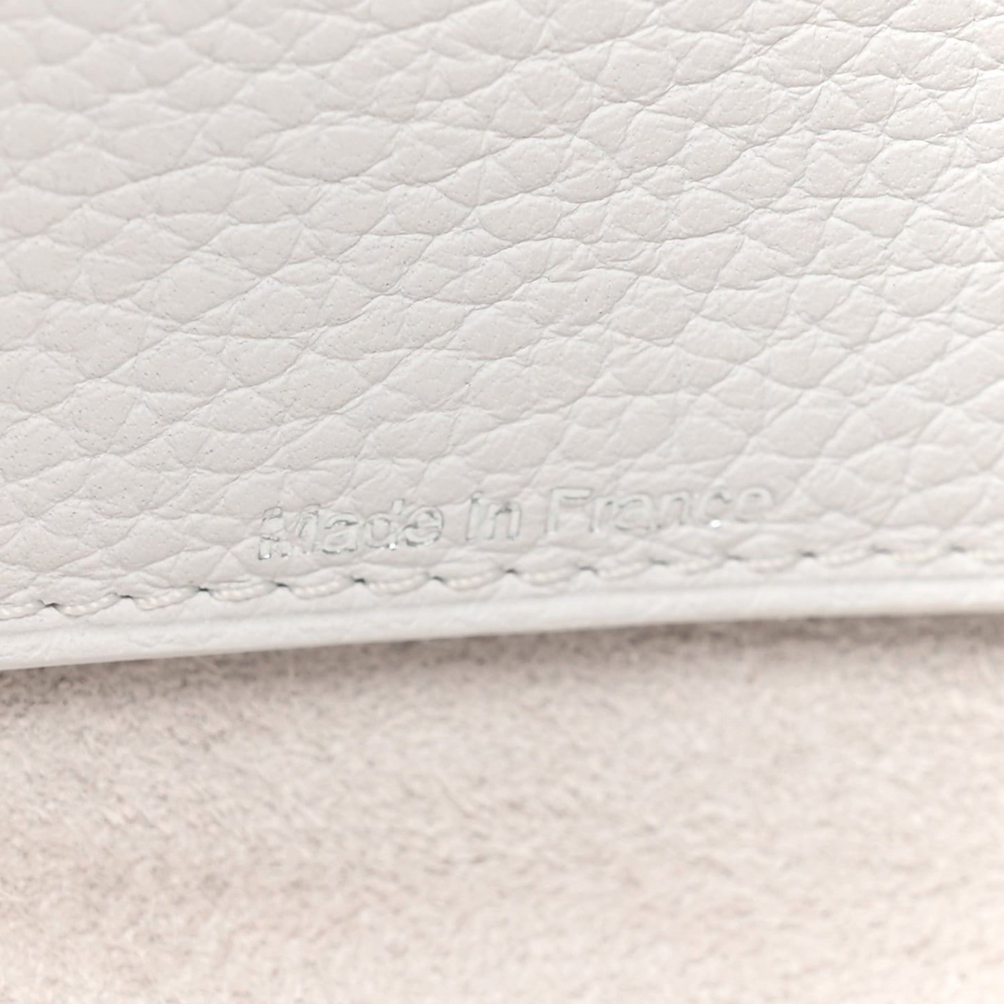 Taurillon Soft Embroidered Mini Cool Box Satchel White Multicolor