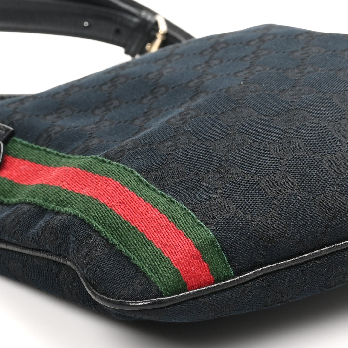 Monogram Web Jolicoeur Charms Messenger Bag Black