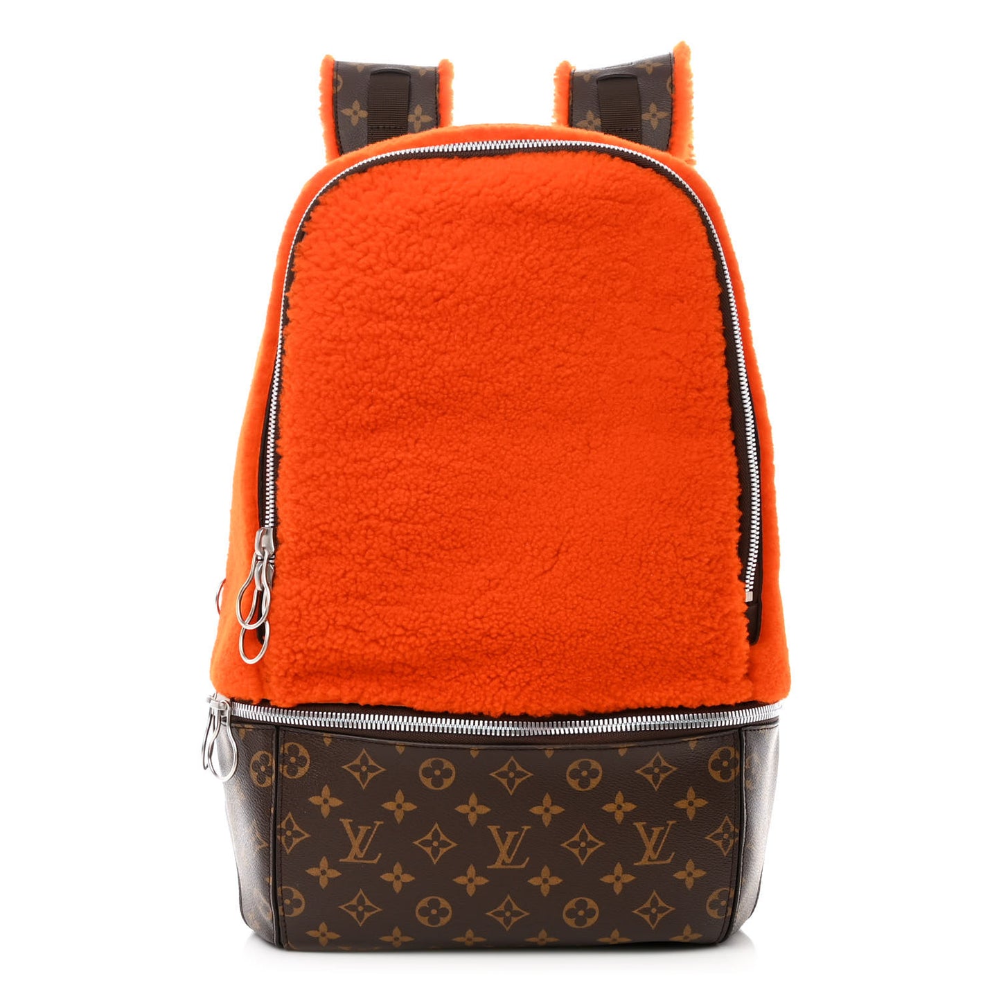 Shearling Monogram Marc Newson Fleece Pack Orange