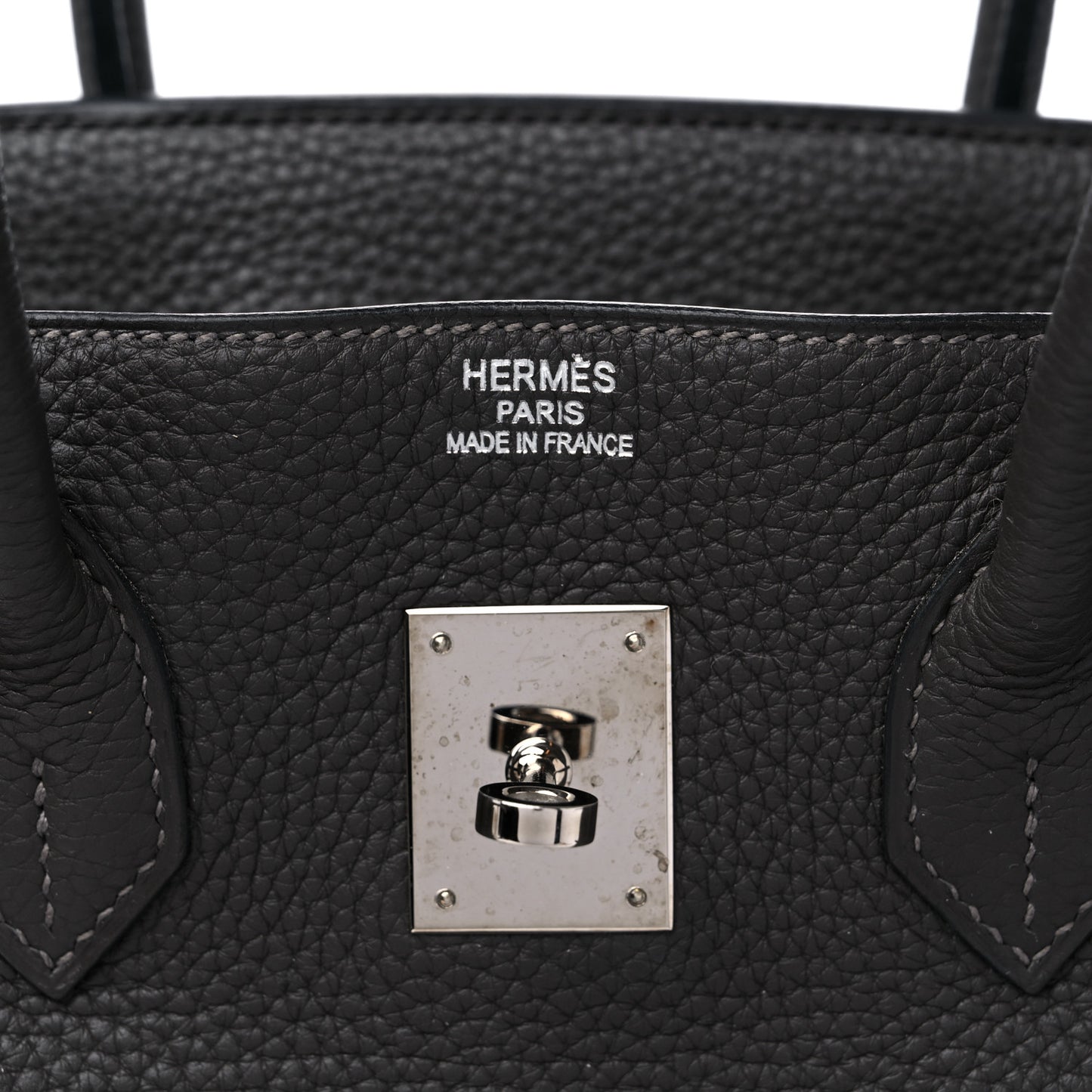 Taurillon Clemence Birkin 35 Graphite