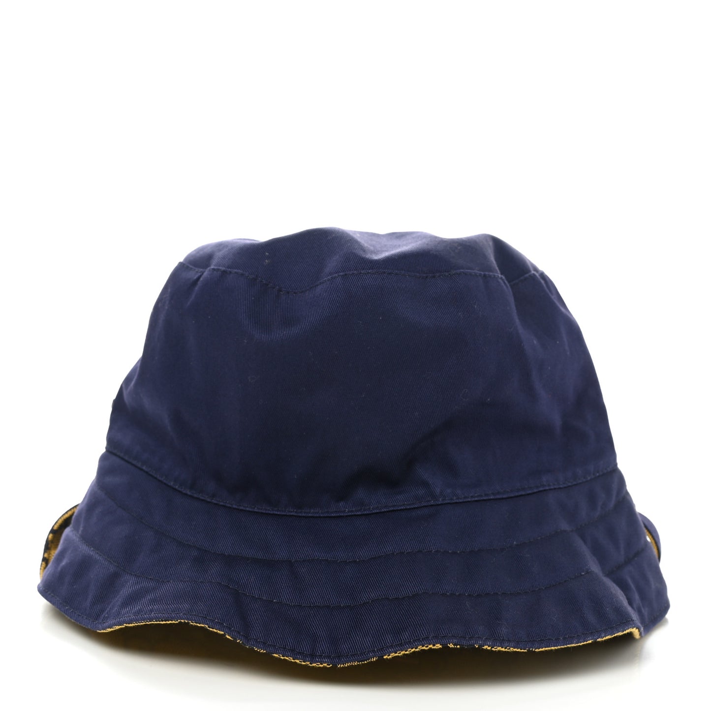 Monogram Multicolor Reversible Self-Tie Bucket Hat XL Yellow Blue