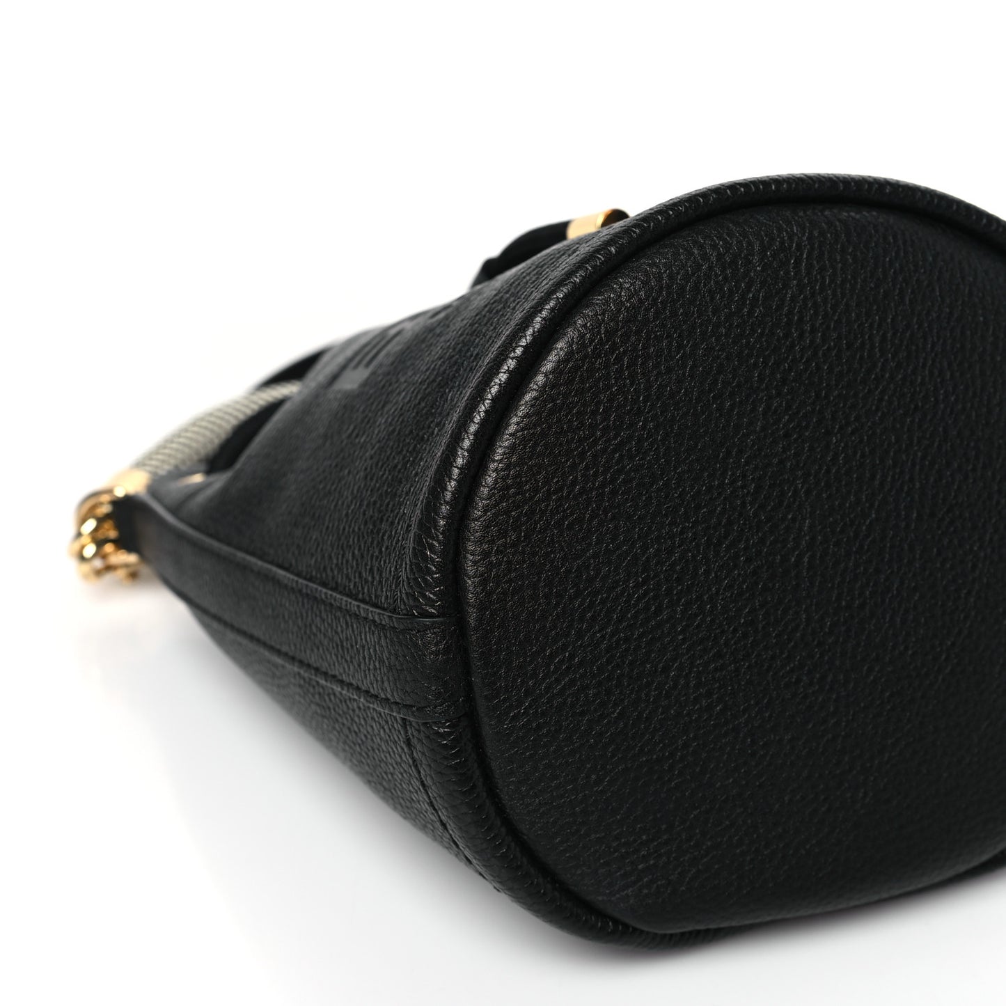 Grained Calfskin The Bucket Bag Black