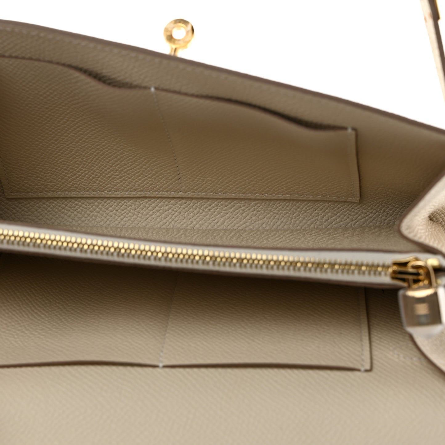 Epsom Kelly Wallet To Go Craie
