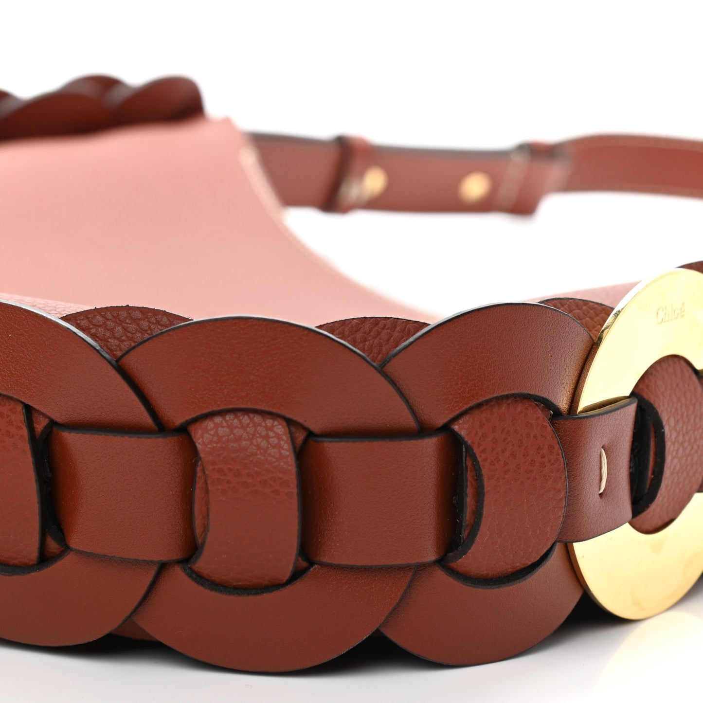 Small Grain Smooth Calfskin Medium Darryl Hobo Sepia Brown