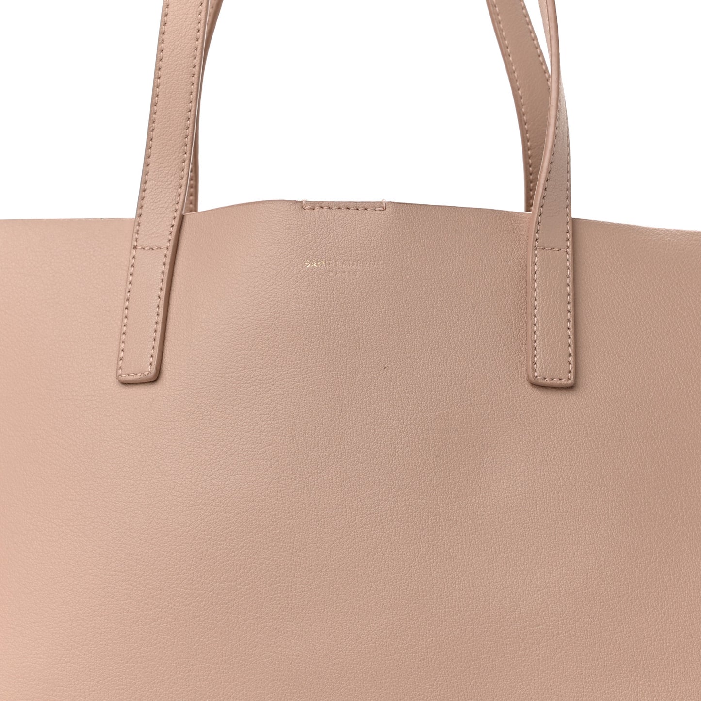 Calfskin Large Shopping Tote Pale Blush