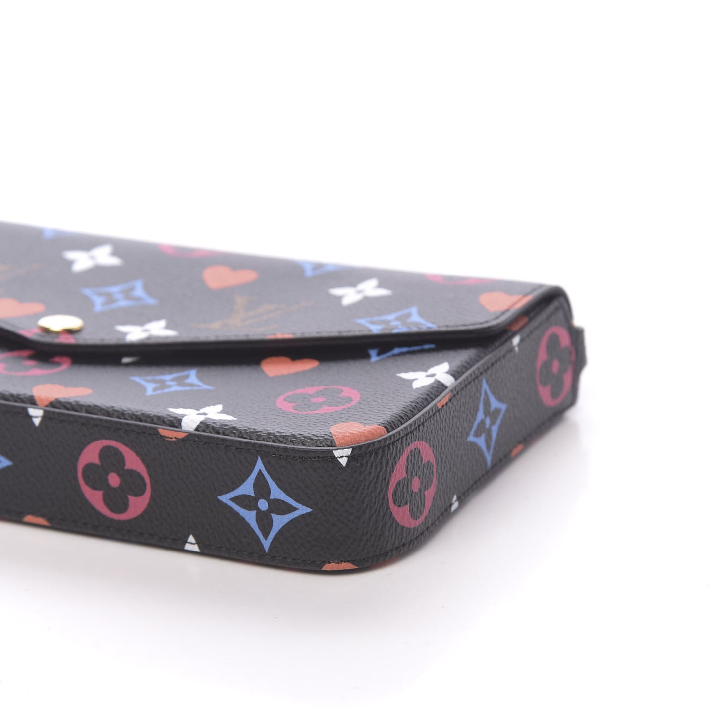 Game On Felicie Chain Wallet Black