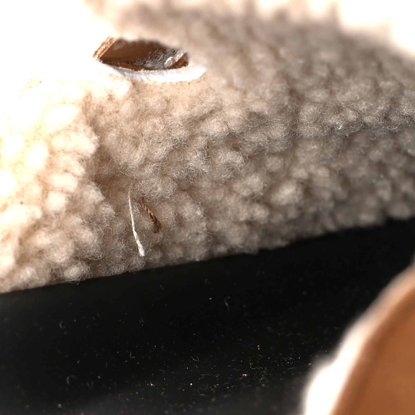 Suede Goatskin Shearling Go Mules 39 Brun Frume Ecru