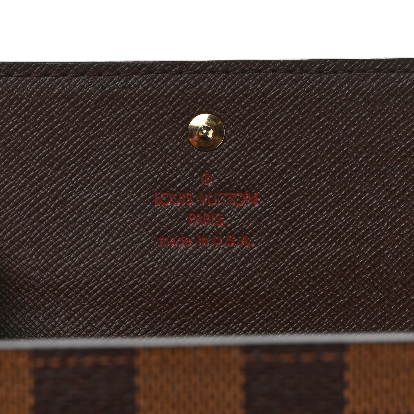 Damier Ebene Elise Wallet