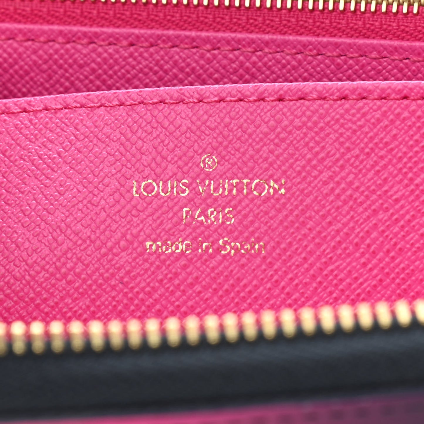 Monogram Giant Spring In The City Zippy Wallet Midnight Fuchsia