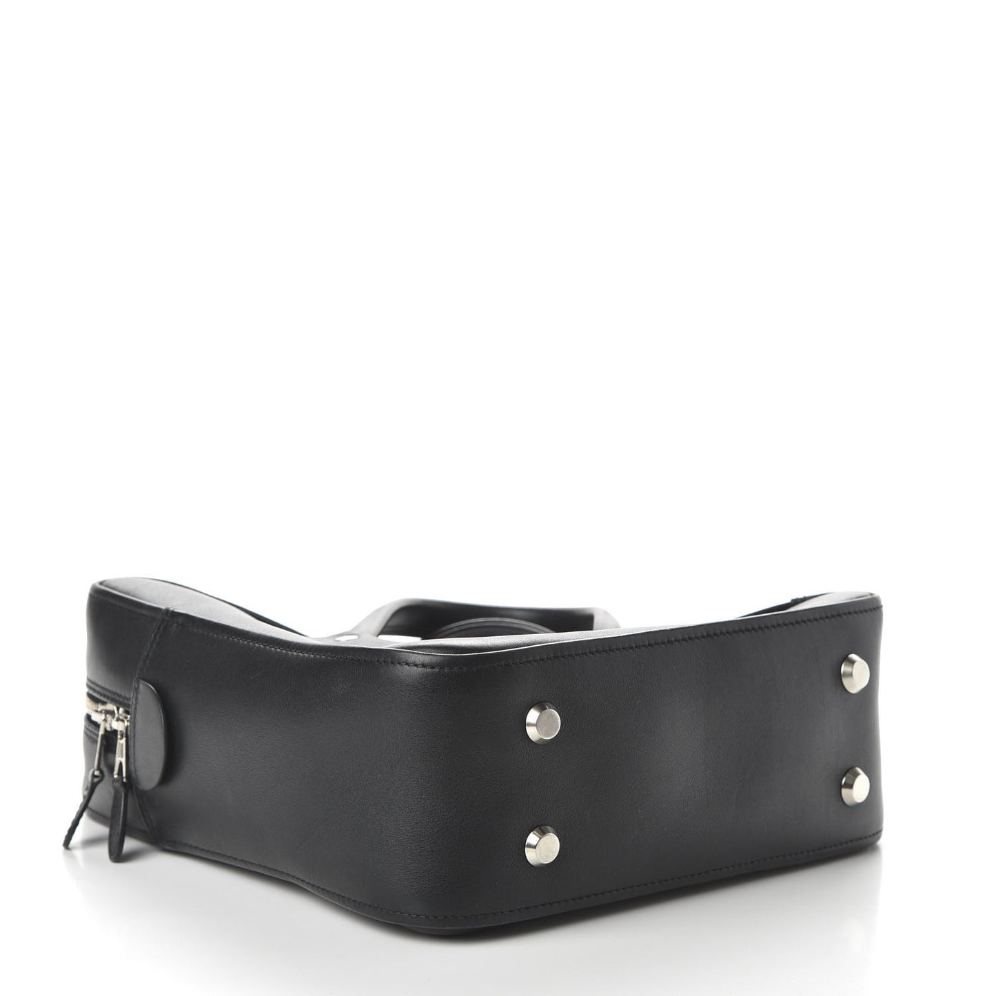 Calfskin S Triangle Duffle Black