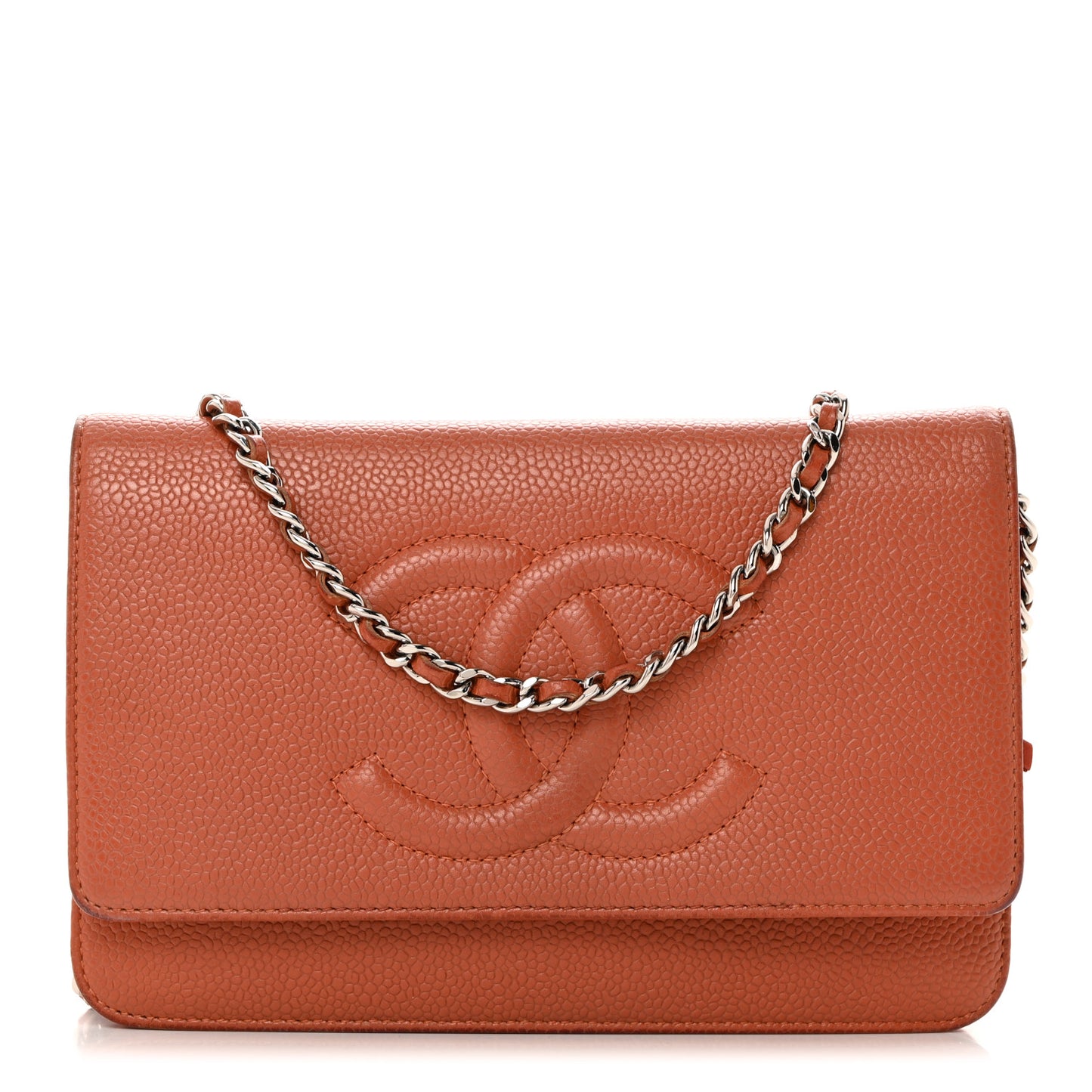 Caviar Timeless CC Wallet On Chain WOC Orange