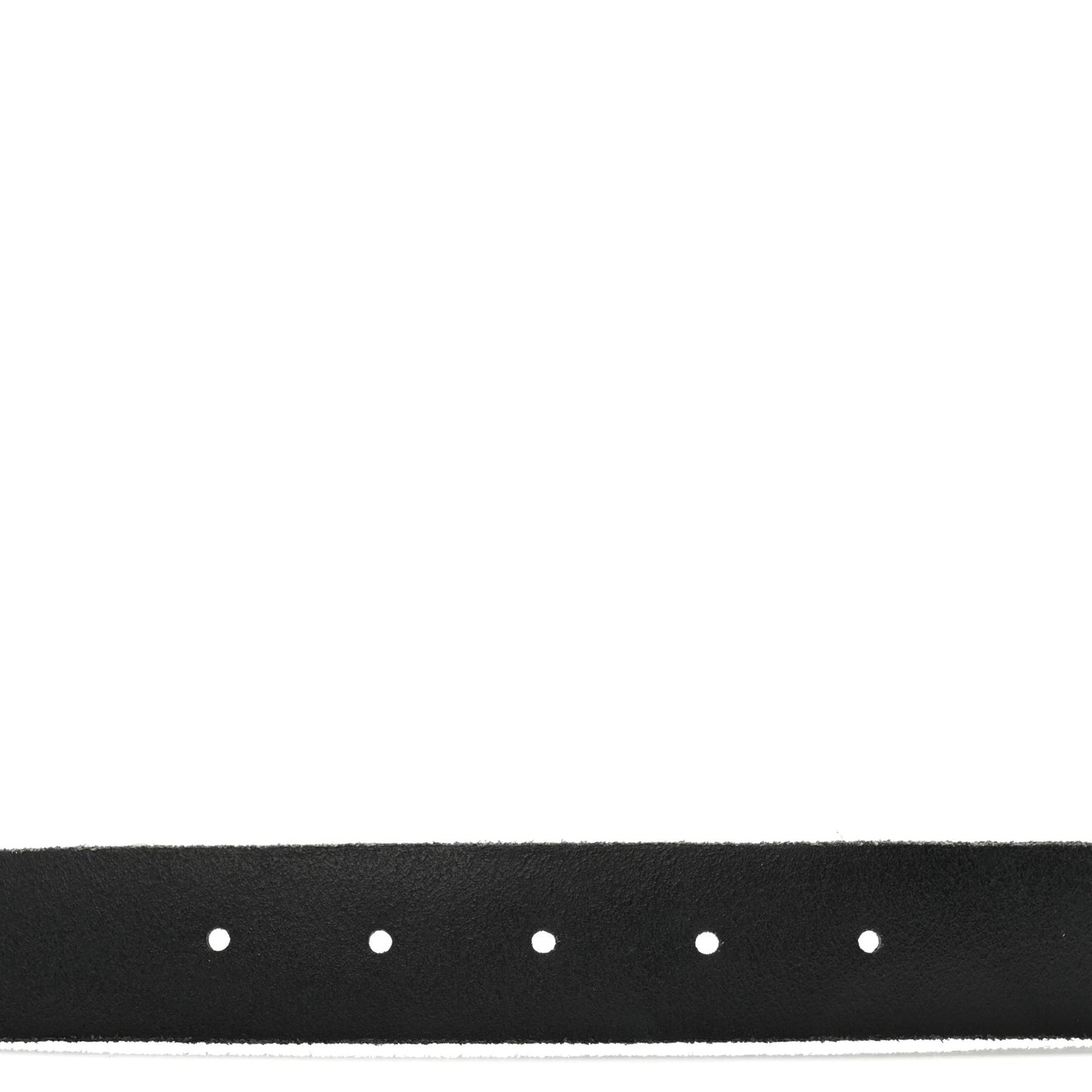 Cuoio Toscano Nickel Double G 30mm Belt 75 30 Black