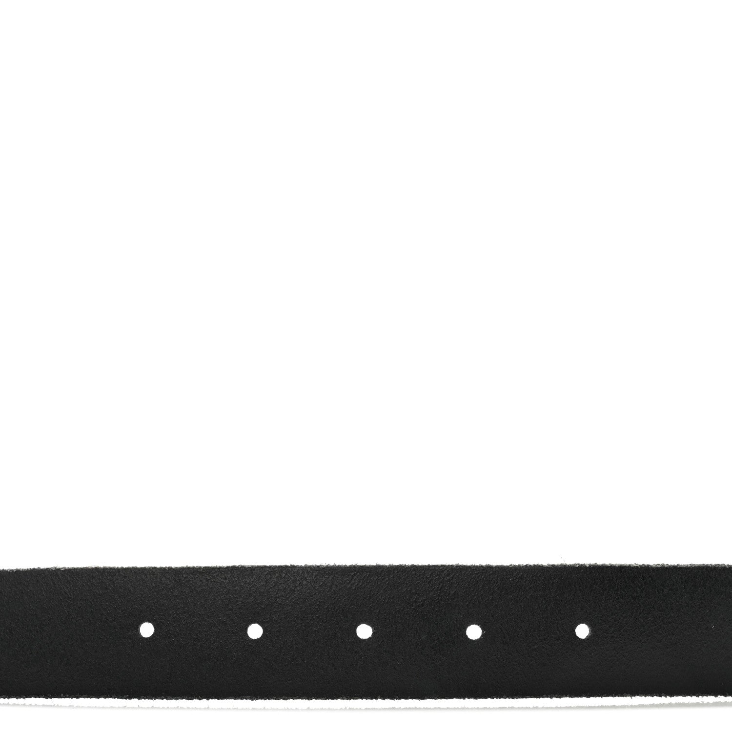 Gucci Cuoio Toscano Nickel Double G 30mm Belt 75 30 Black 4 of 9