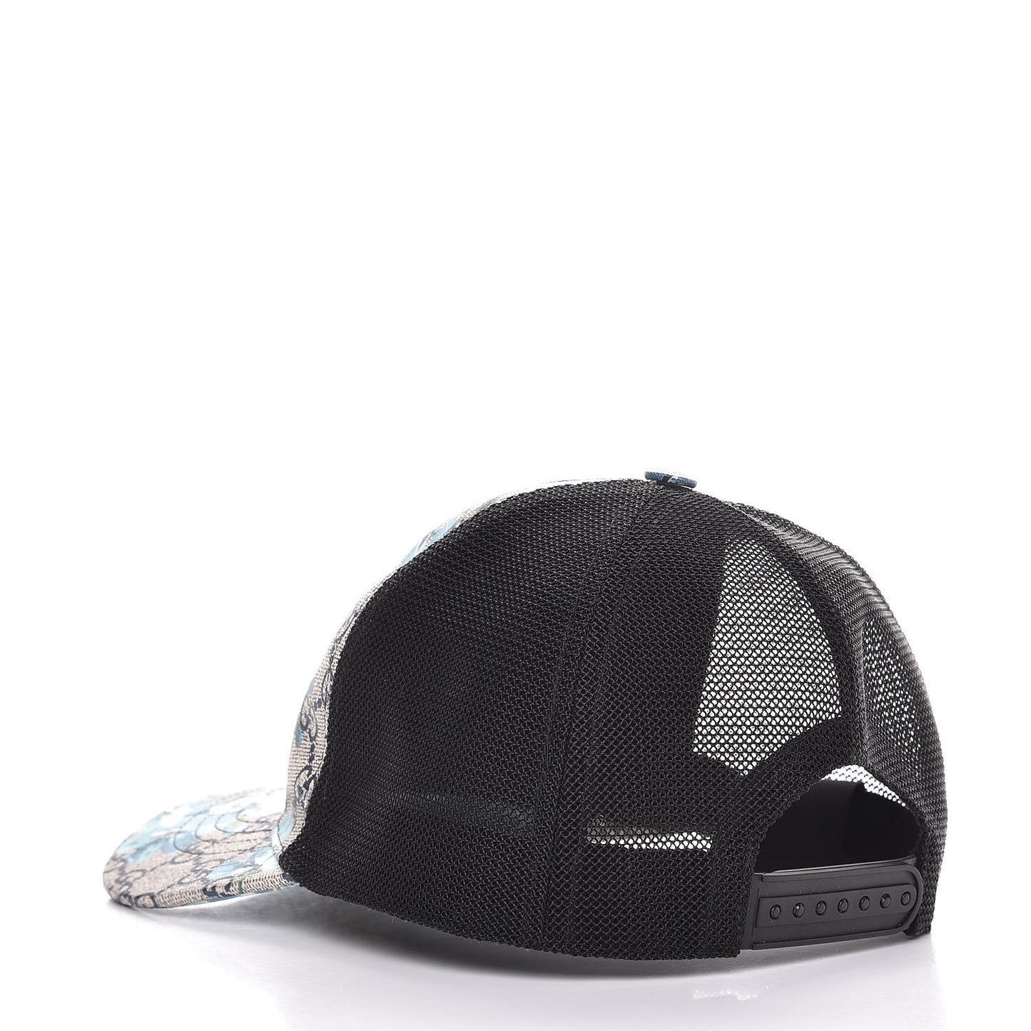GG Supreme Monogram Blooms Baseball Hat XL Beige Blue Navy