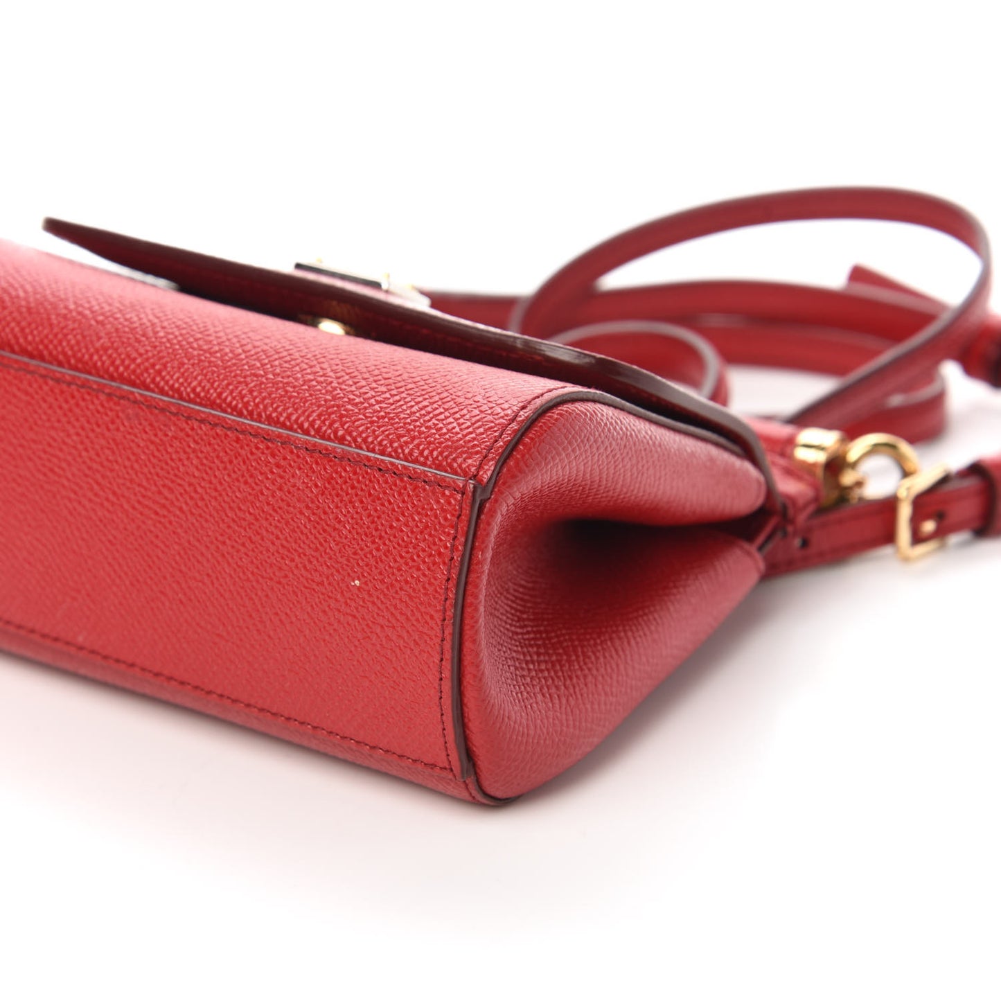 Dauphine Micro Miss Sicily Satchel Red
