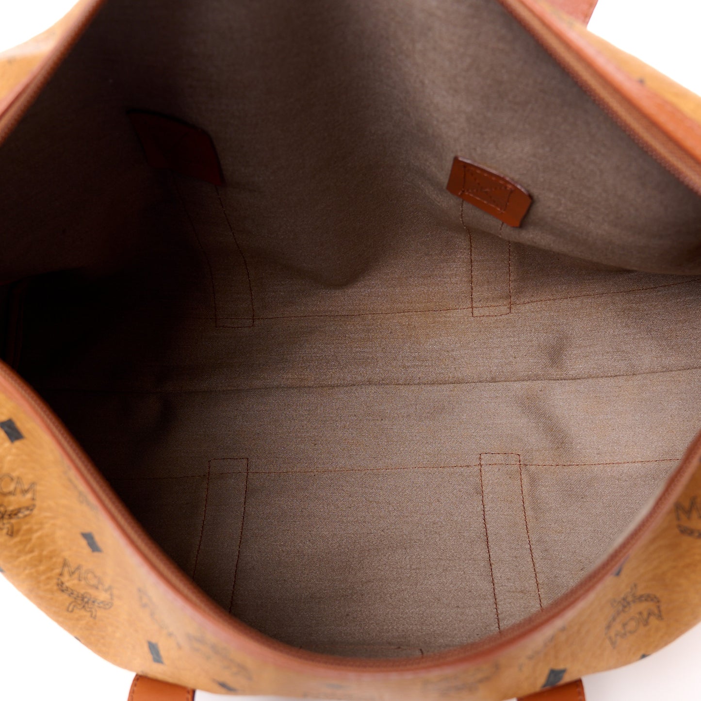 Visetos Golf Duffle Bag Cognac