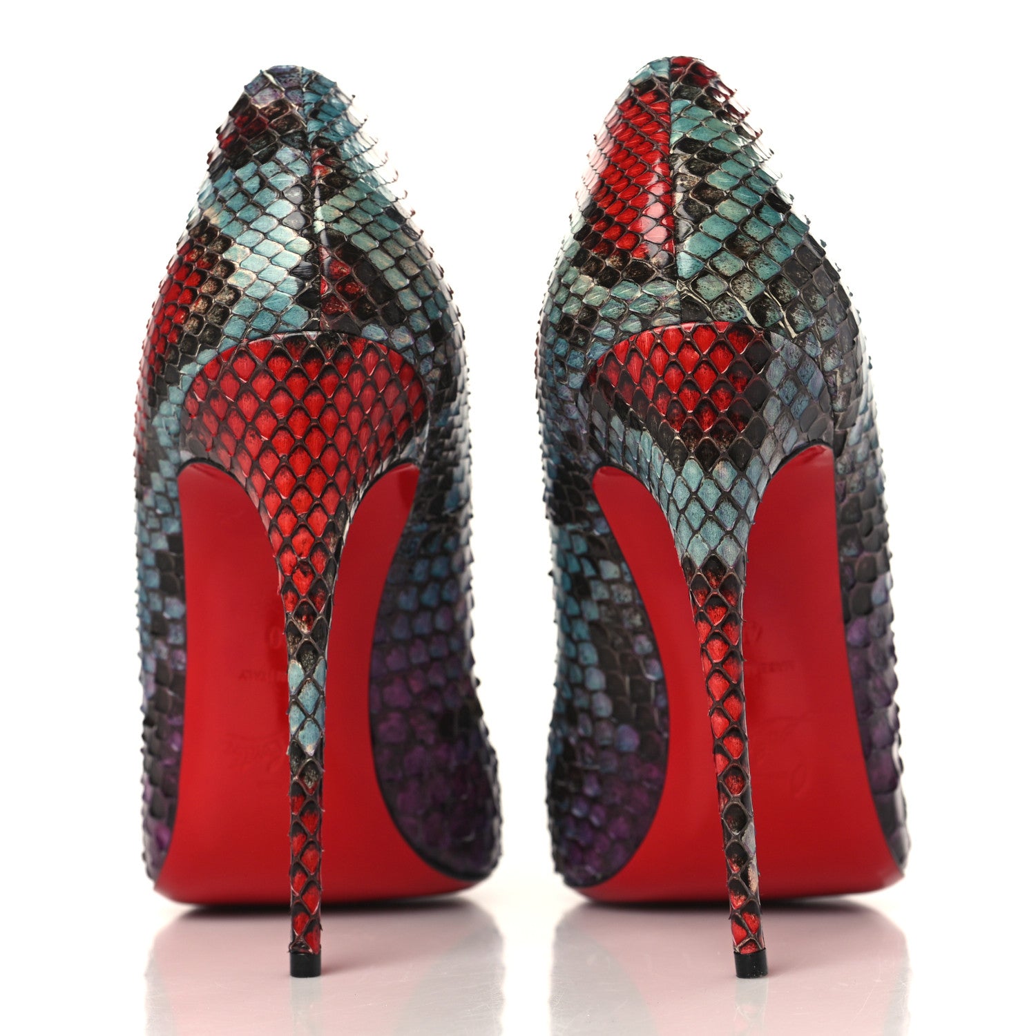 Christian Louboutin Snakeskin So Kate 120 Pumps 40 Multi 5 of 8