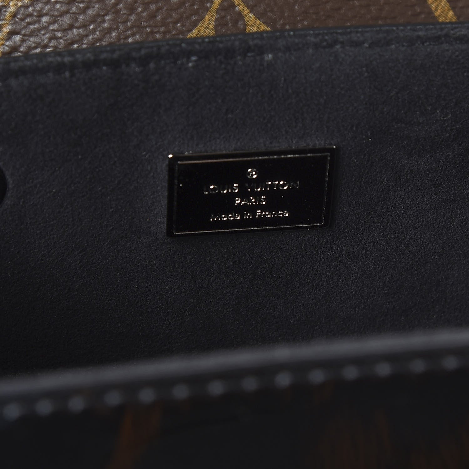 Louis Vuitton Patent Monogram Hot Springs Backpack Black 7 of 7