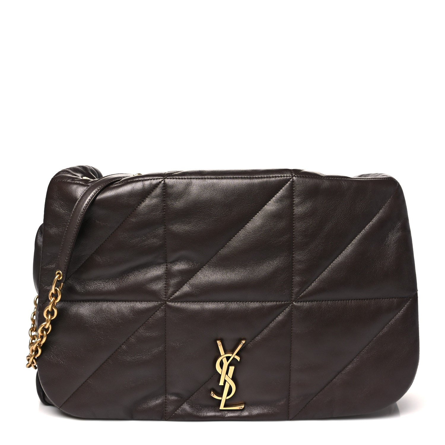 Saint Laurent Lambskin Matelasse Monogram Large Jamie 4.3 Dark