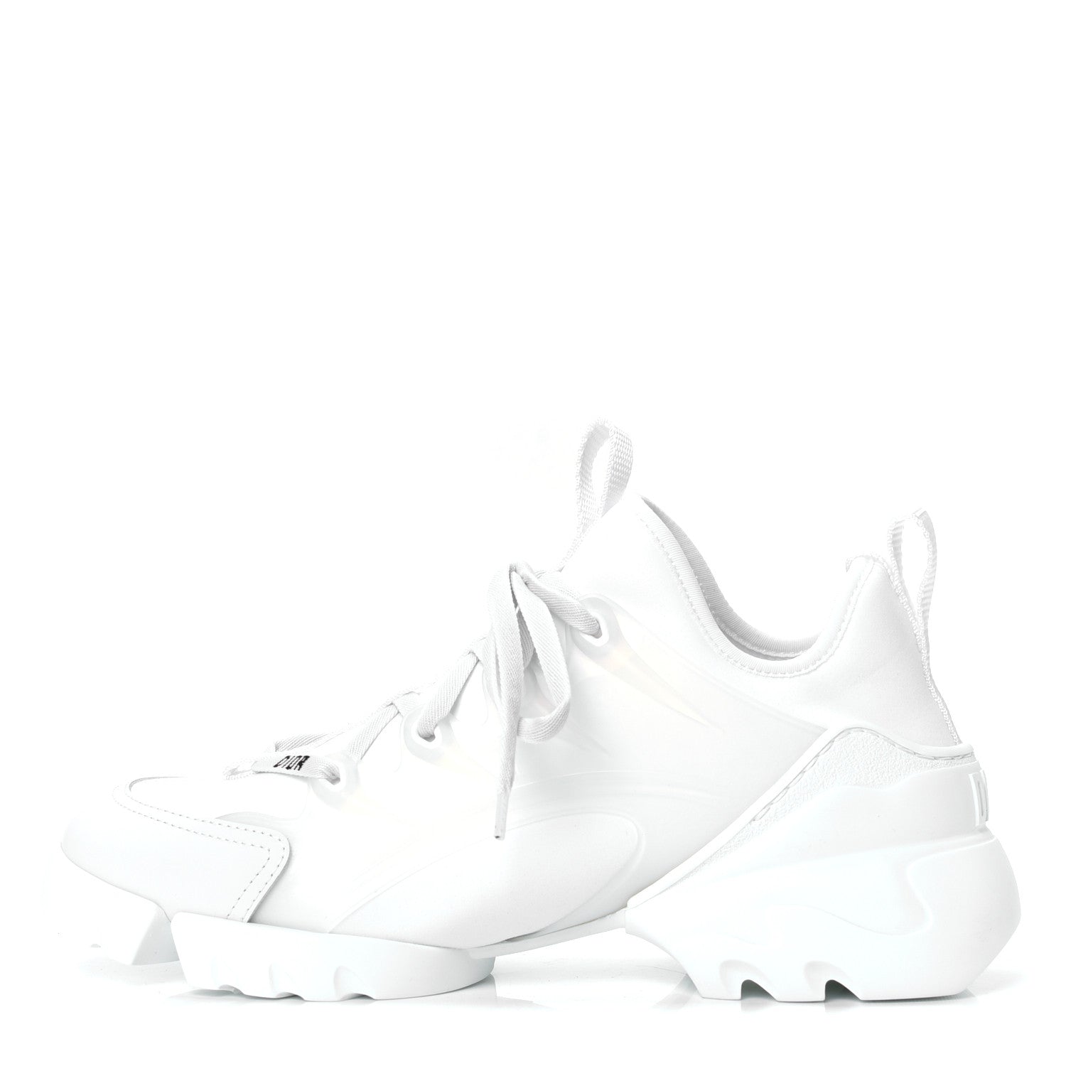 Christian Dior Technical Fabric Rubber Womens D-Connect Sneakers