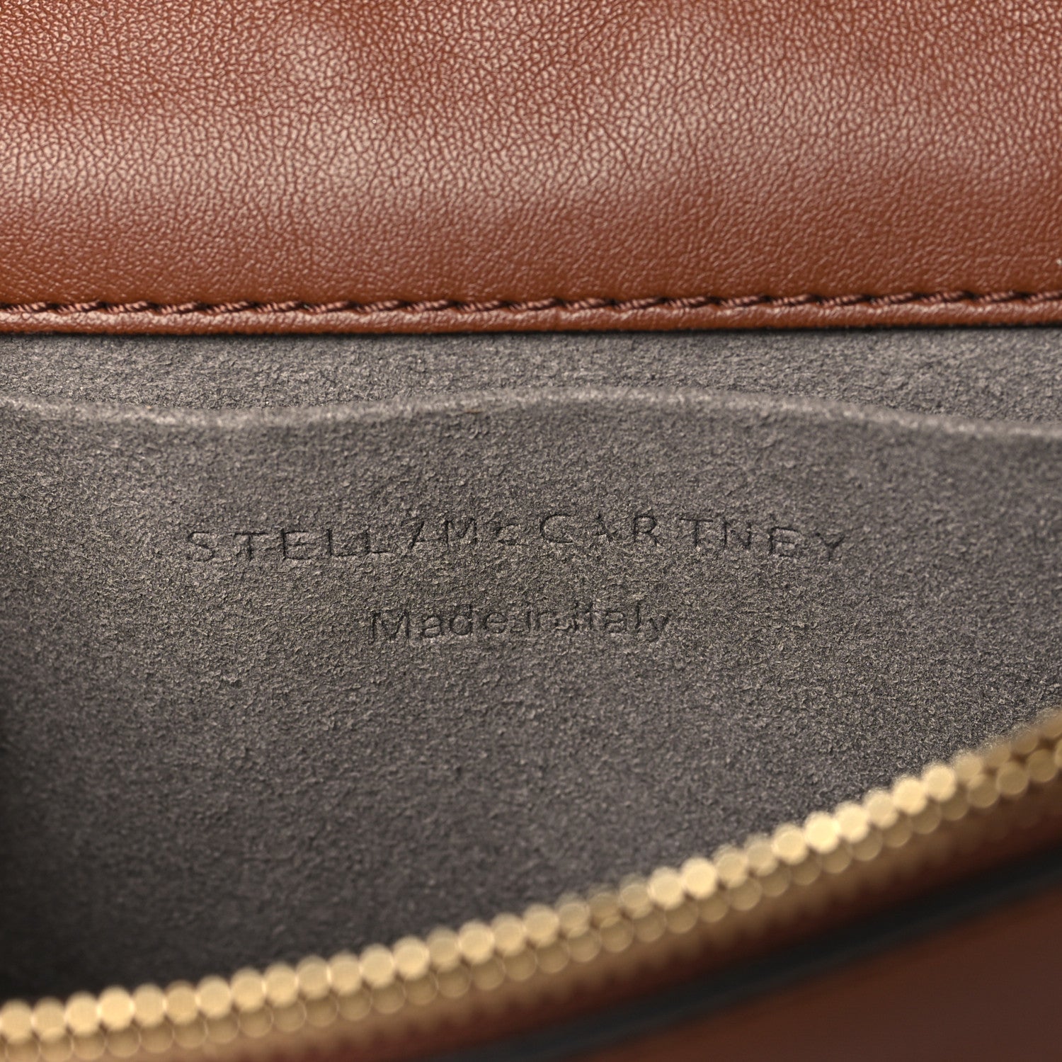 Stella McCartney Alter Nappa Star Small Flap Shoulder Bag Brown 6 of 10