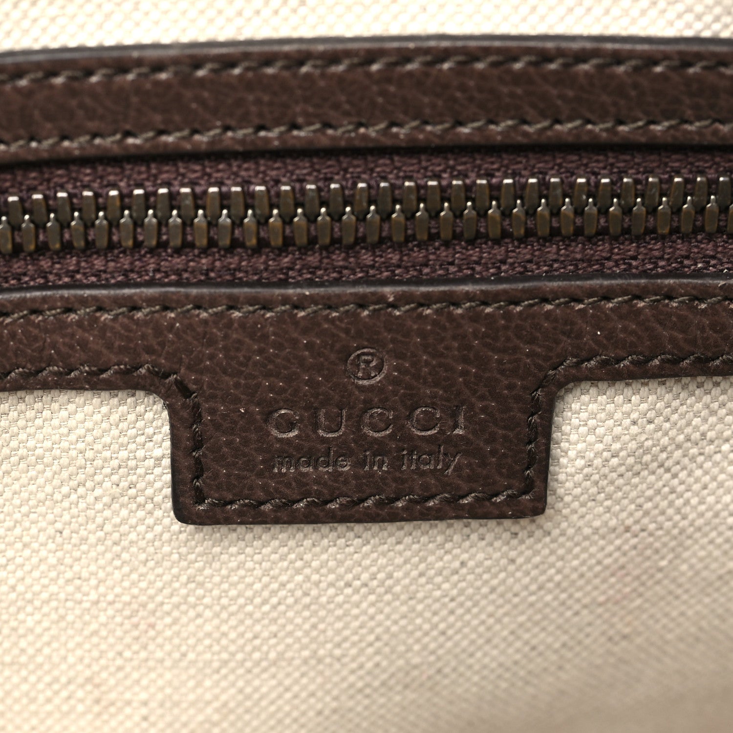 Gucci GG Supreme Monogram Web Small Ophidia Messenger Bag Brown 5 of 10
