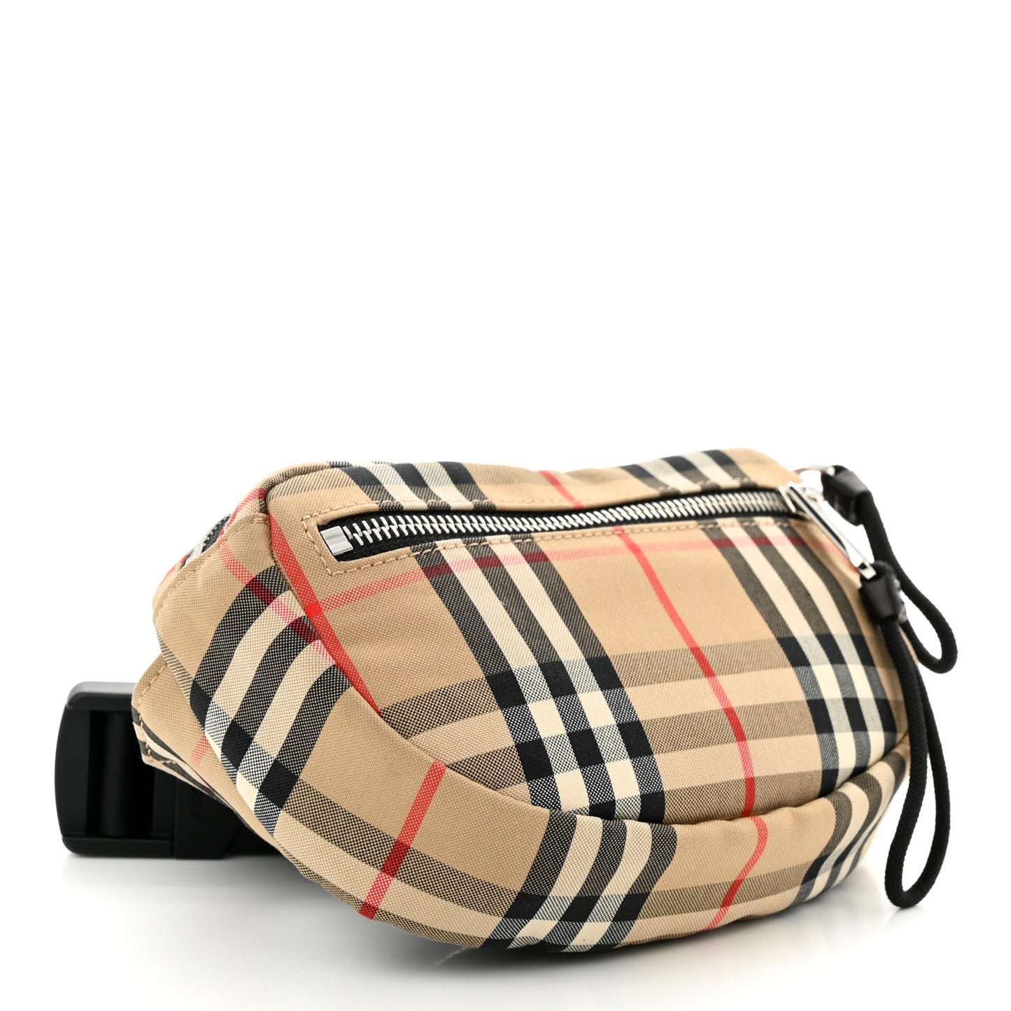 Nylon Vintage Check Small Cannon Bum Bag Archive Beige