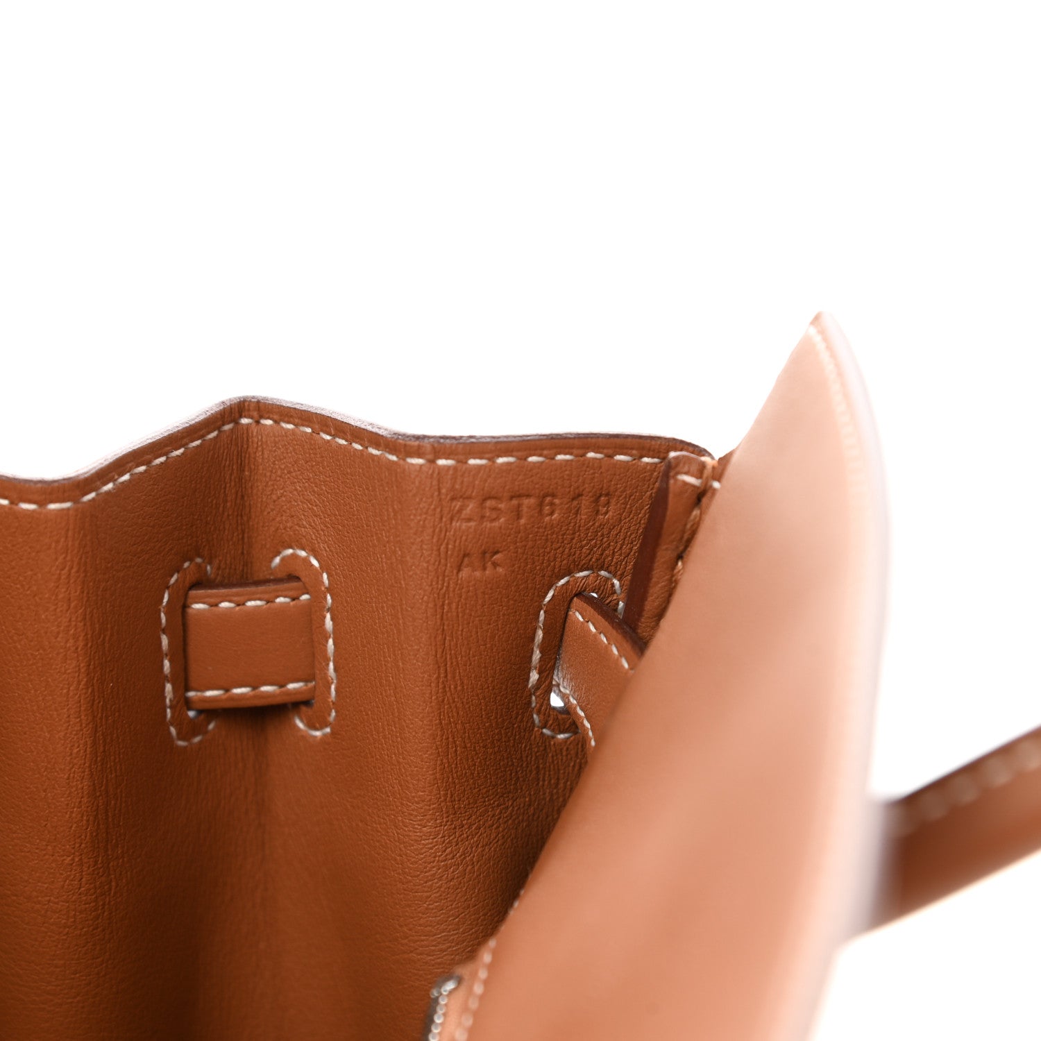 Hermes Swift Birkin Shadow 25 Gold 7 of 10
