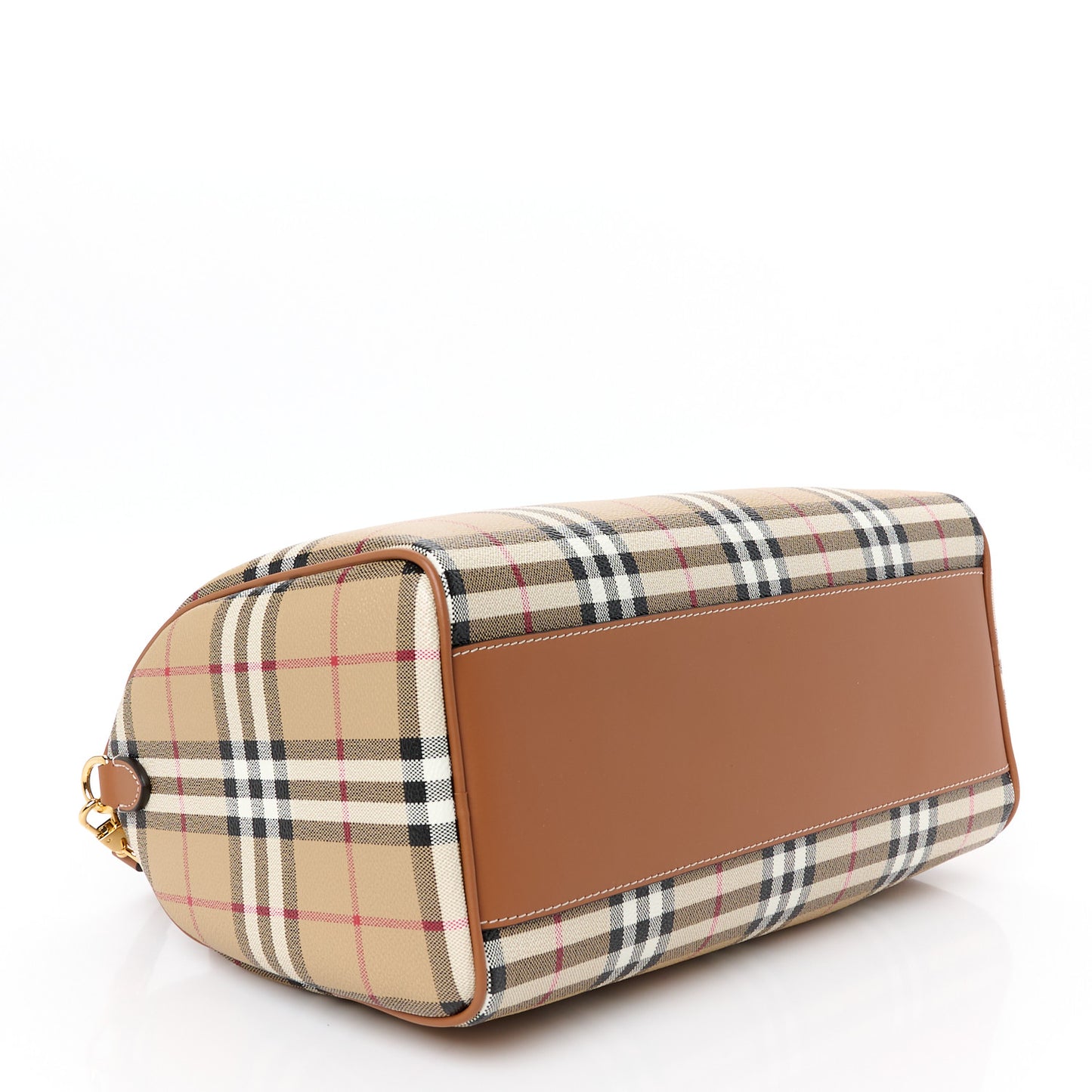 Horseferry Check Medium Bowling Bag Archive Beige