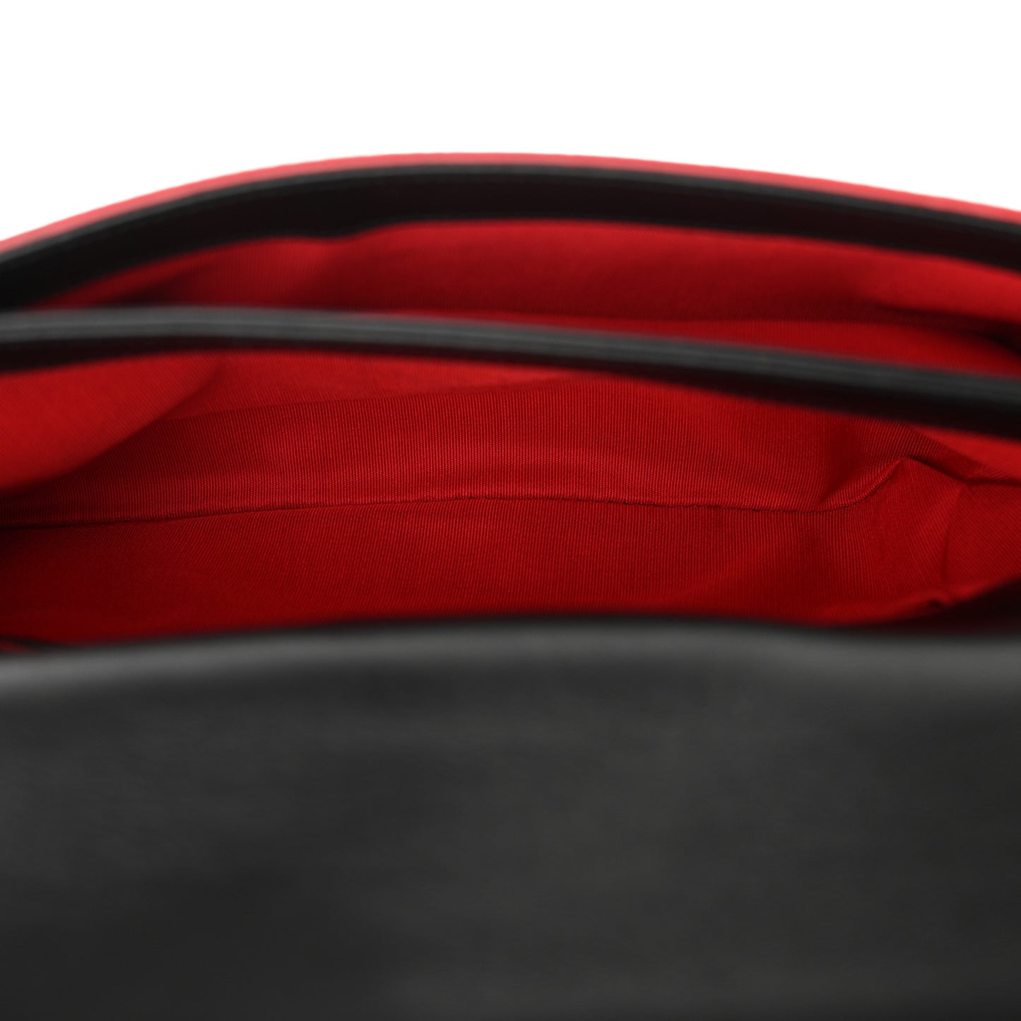 Calfskin Rougissime Flap Crossbody Clutch Black