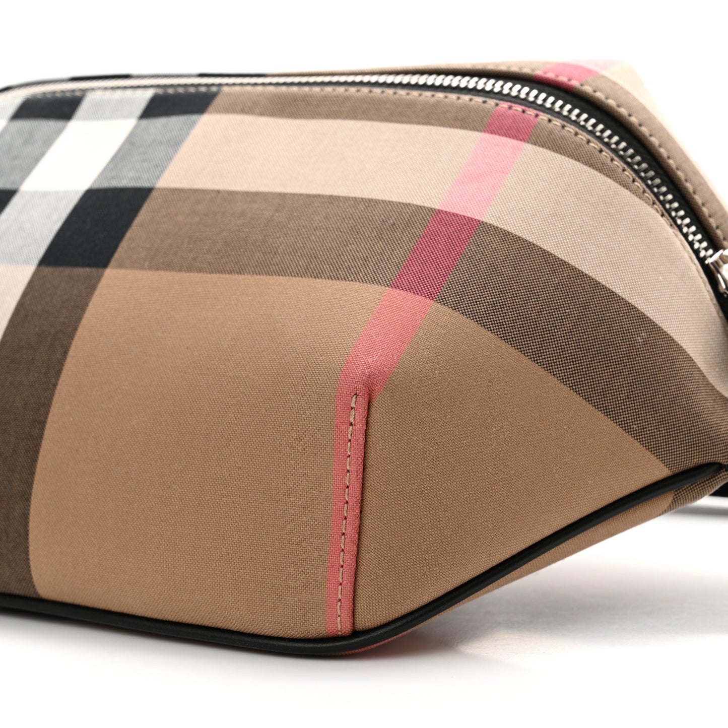 House Check Sonny Bum Bag Taupe Brown