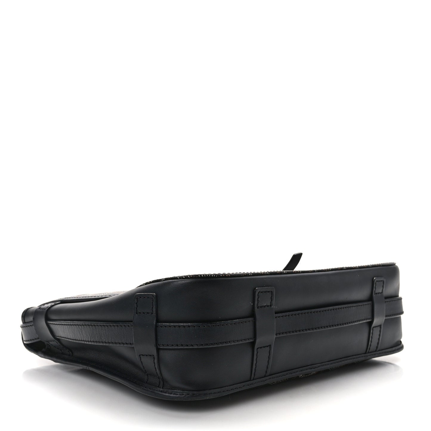 Goyardine Belvedere II MM Messenger Bag Black