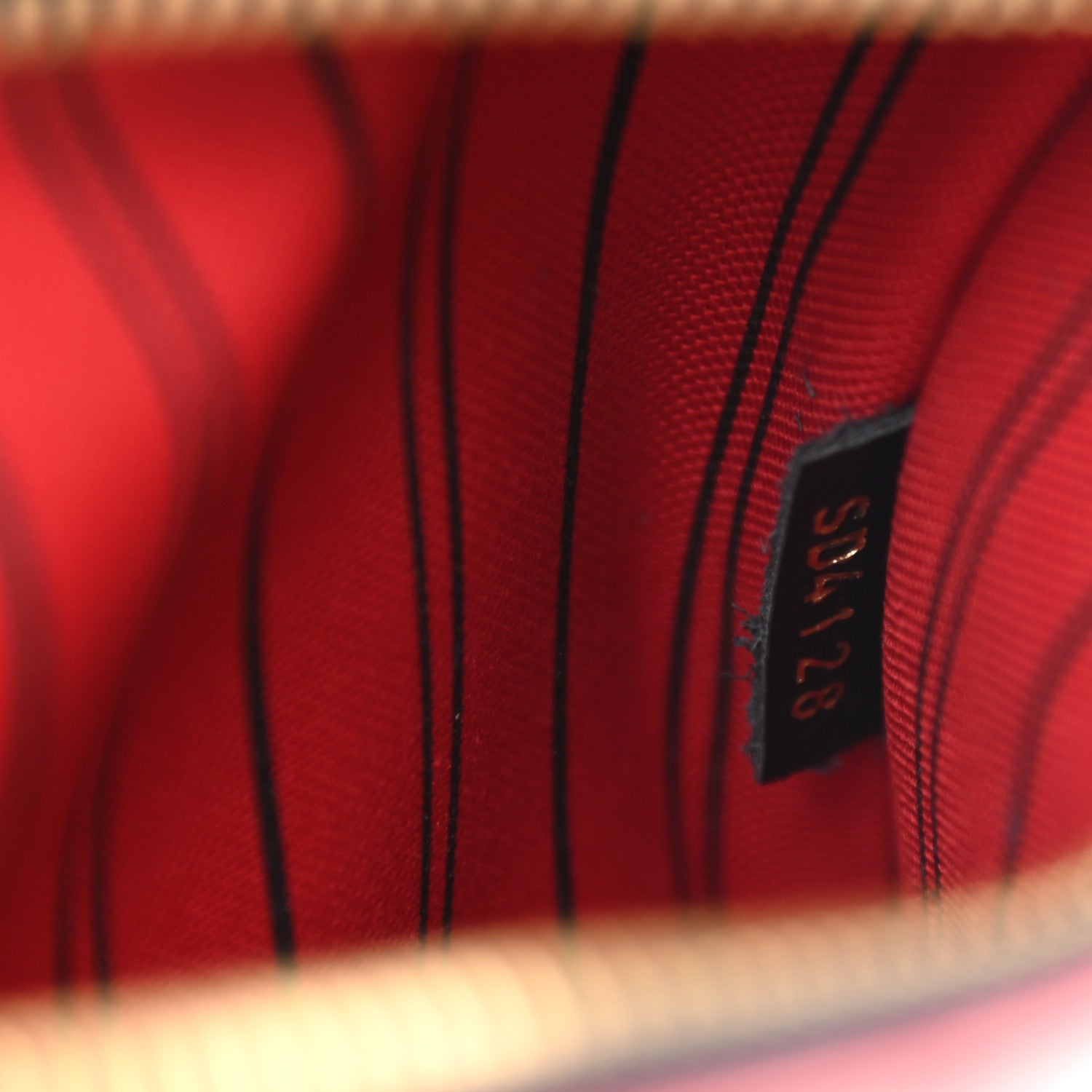 Louis Vuitton Empreinte Pochette Metis Marine Rouge 8 of 12