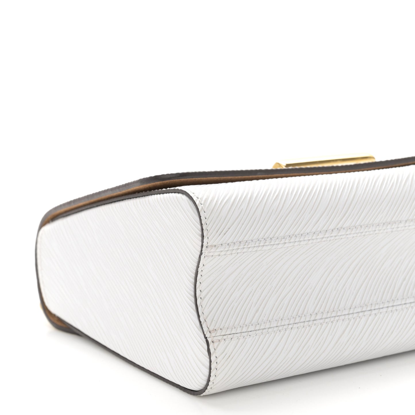 Epi Twist Shoulder Bag MM White