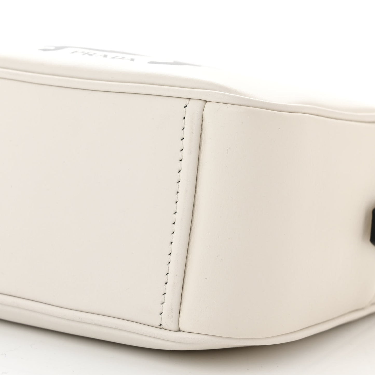 City Calf Monkey Print Camera Bag White Papaya