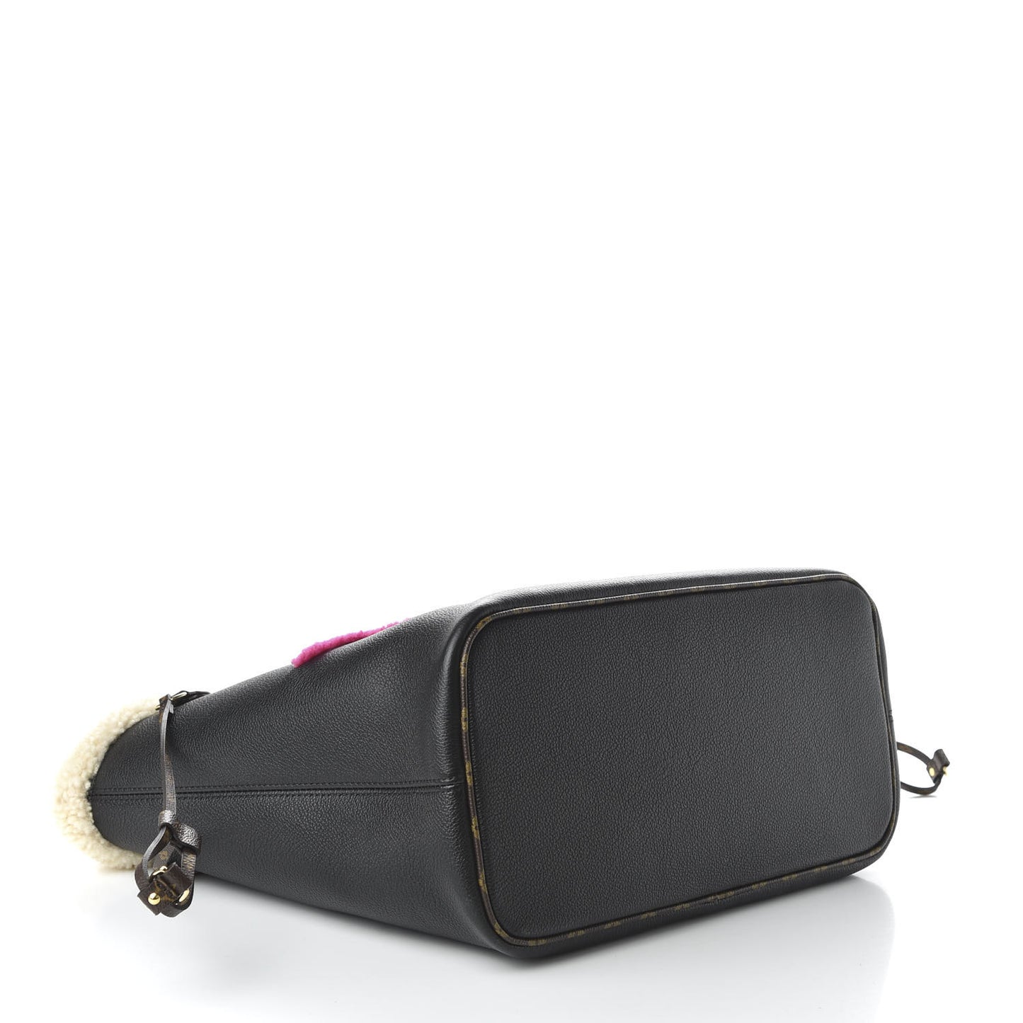 Calfskin Monogram Teddy Neverfull MM Black