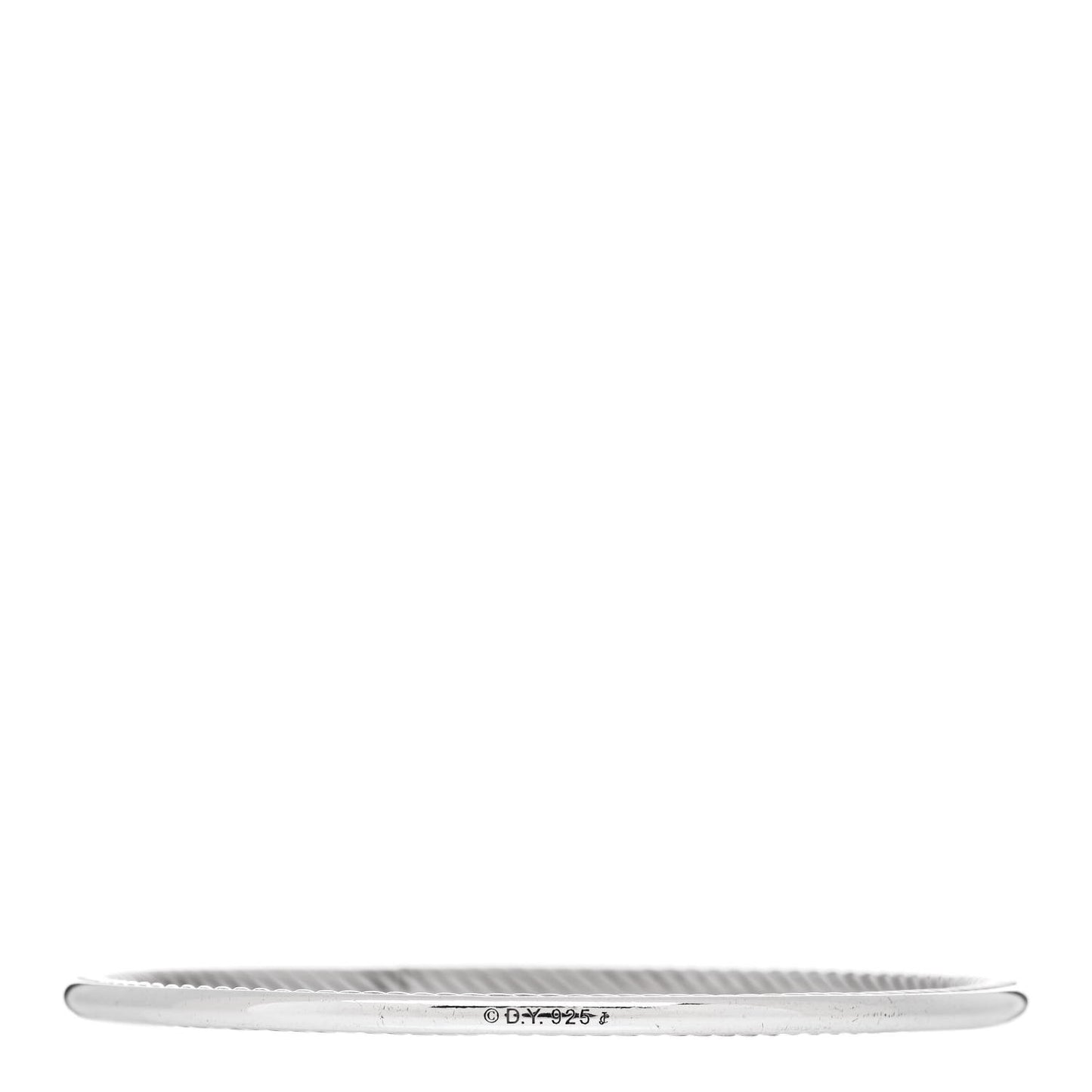 Sterling Silver Classics Cable Bangle Bracelet