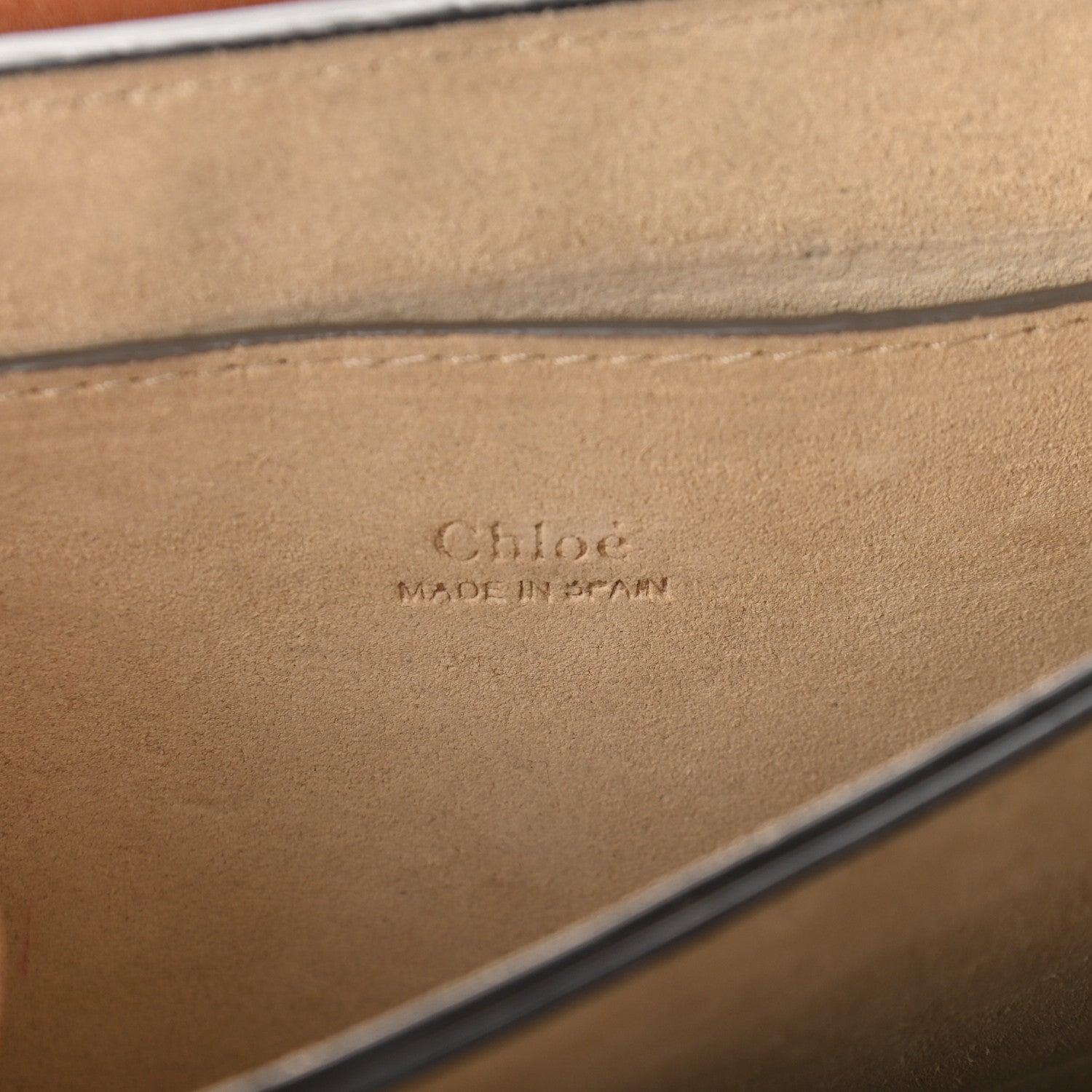 Chloe Suede Calfskin Small Faye Shoulder Bag Tobacco 6 of 8