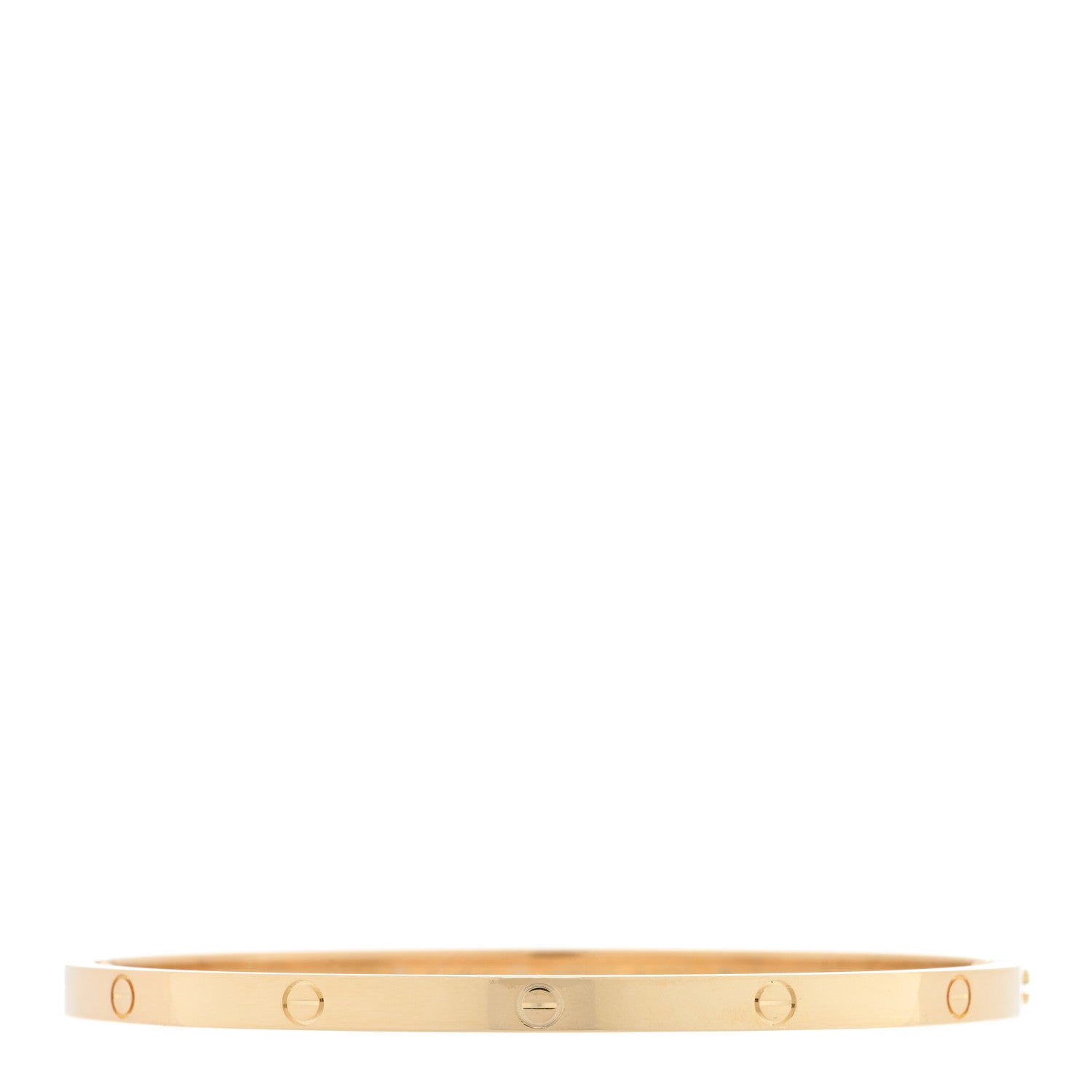 Cartier 18K Yellow Gold Small LOVE Bracelet 18 1 of 8